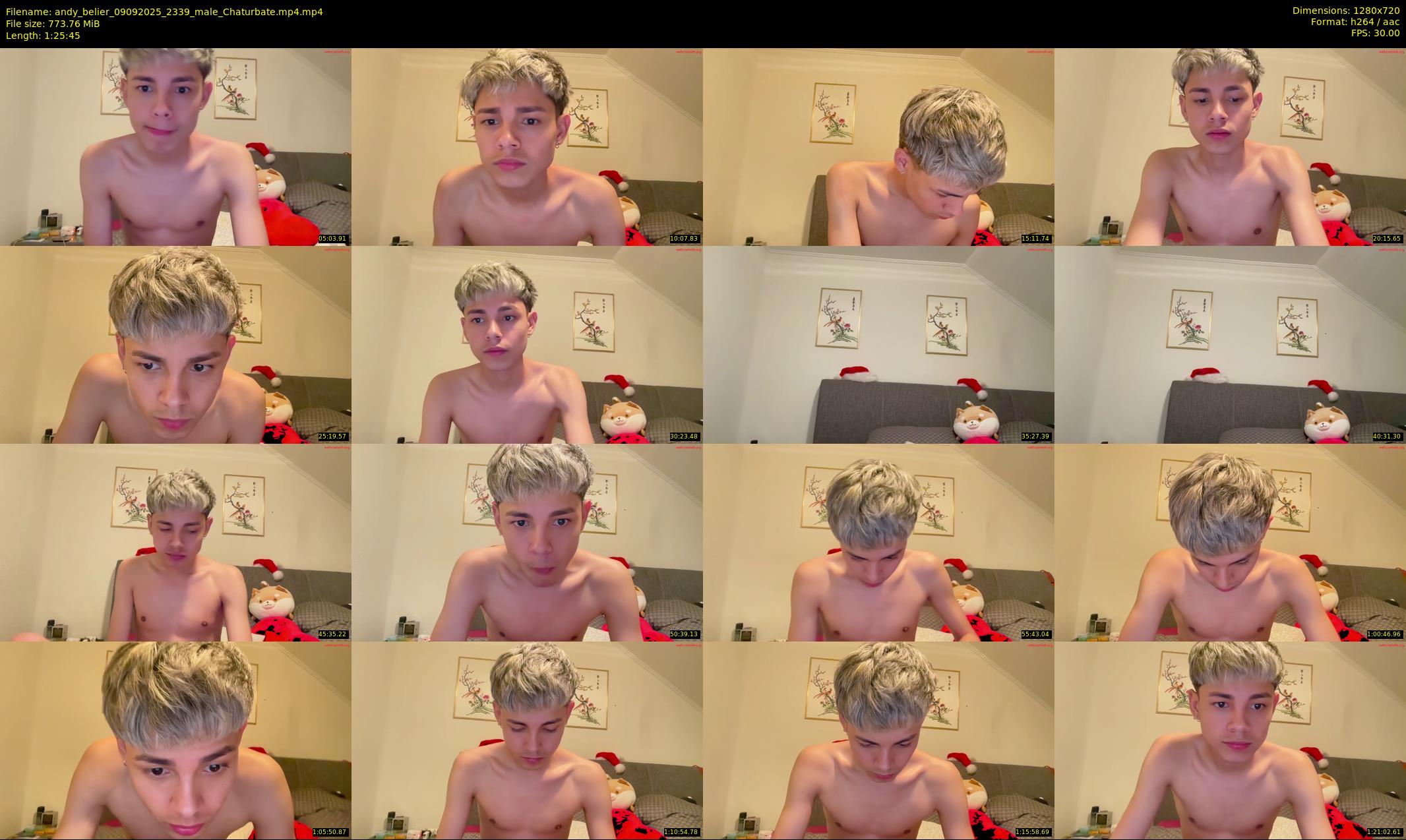andy_belier — 86 minute Chaturbate male cam show recording, 720p, Sep 9, 2025