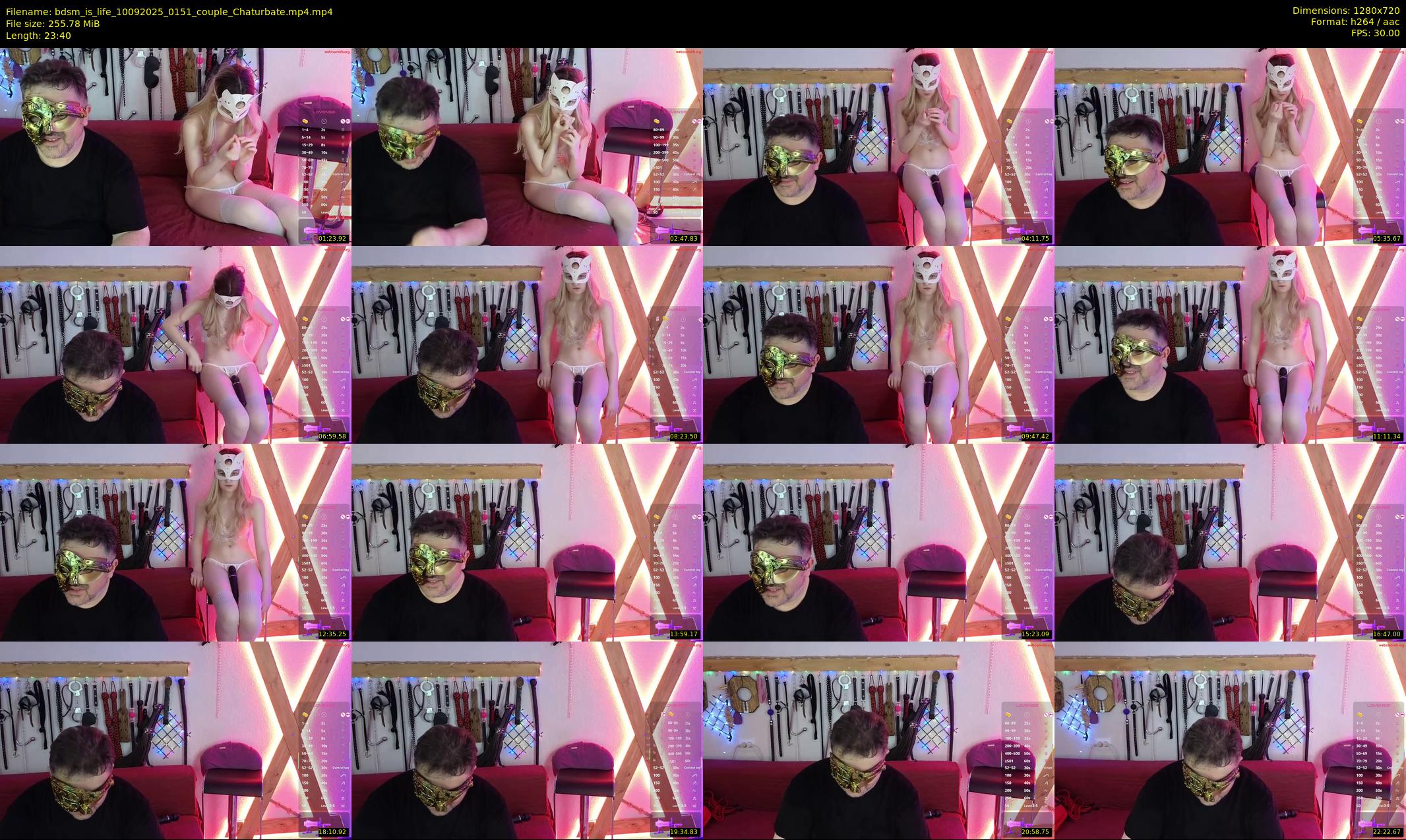 bdsm_is_life — 24 minute Chaturbate couple cam show recording, 720p, Sep 10, 2025