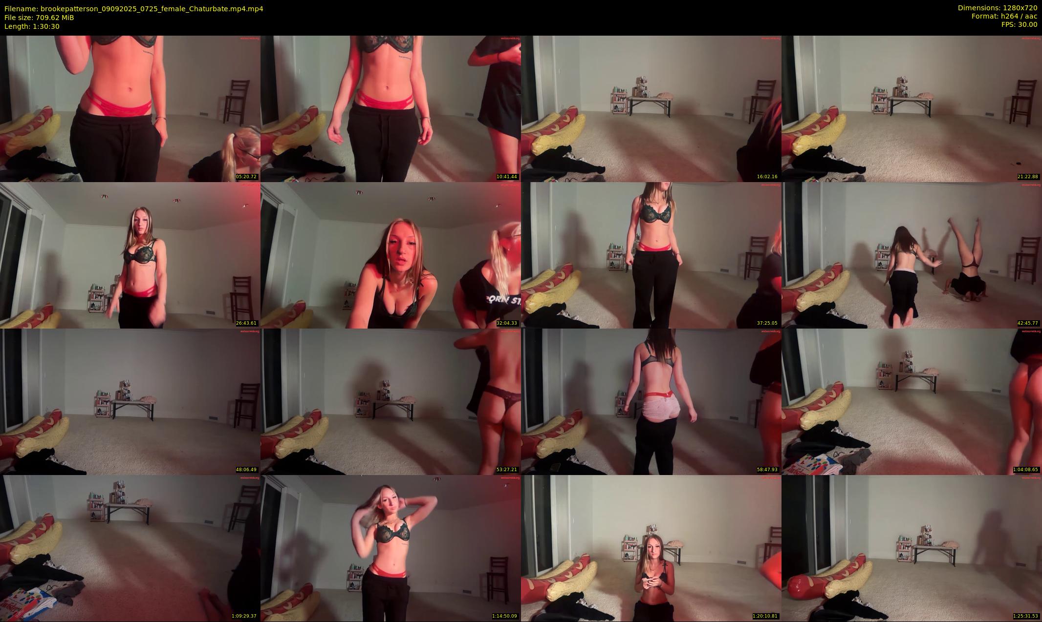 brookepatterson — 91 minute Chaturbate female cam show recording, 720p, Sep 9, 2025
