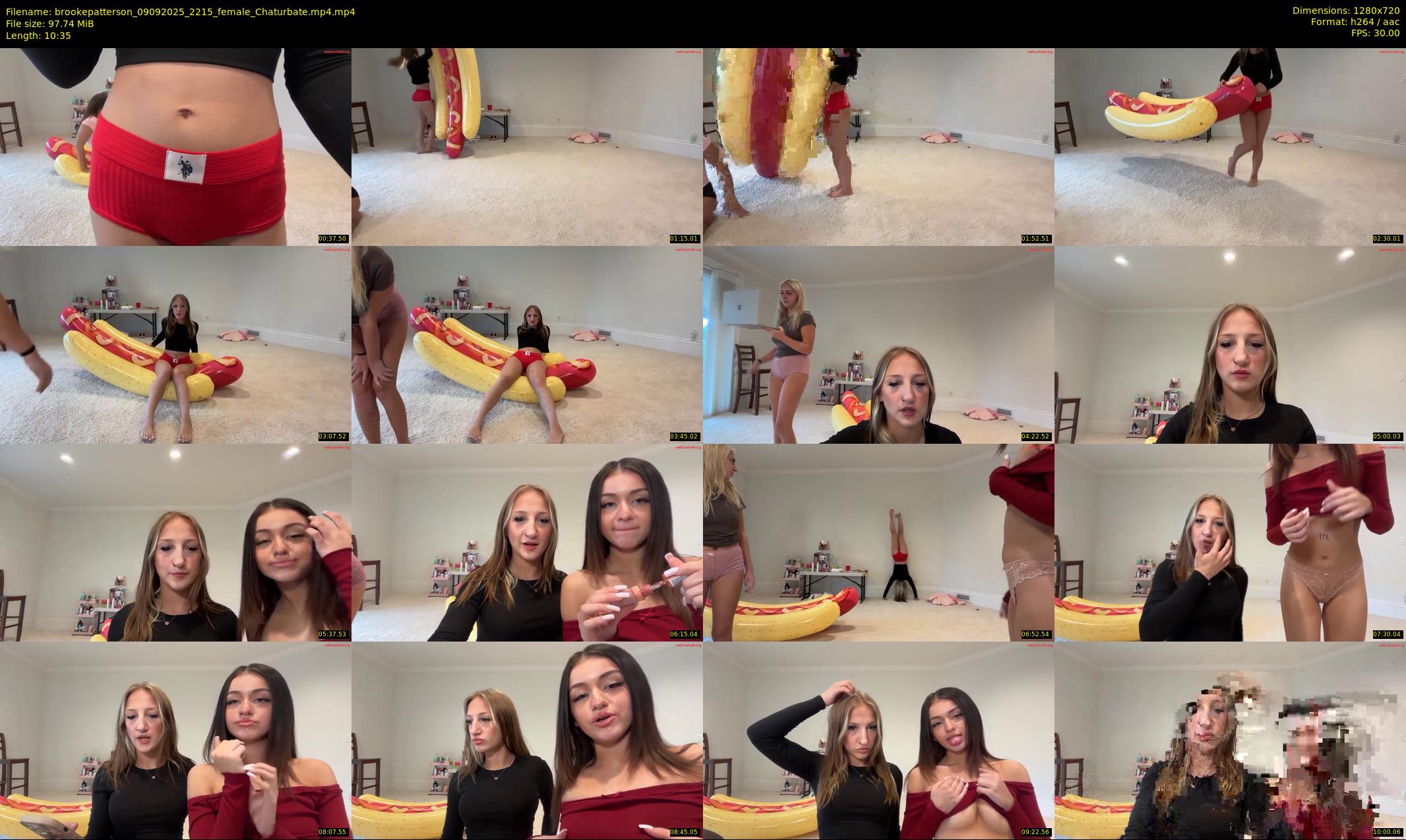 brookepatterson — 11 minute Chaturbate female cam show recording, 720p, Sep 9, 2025