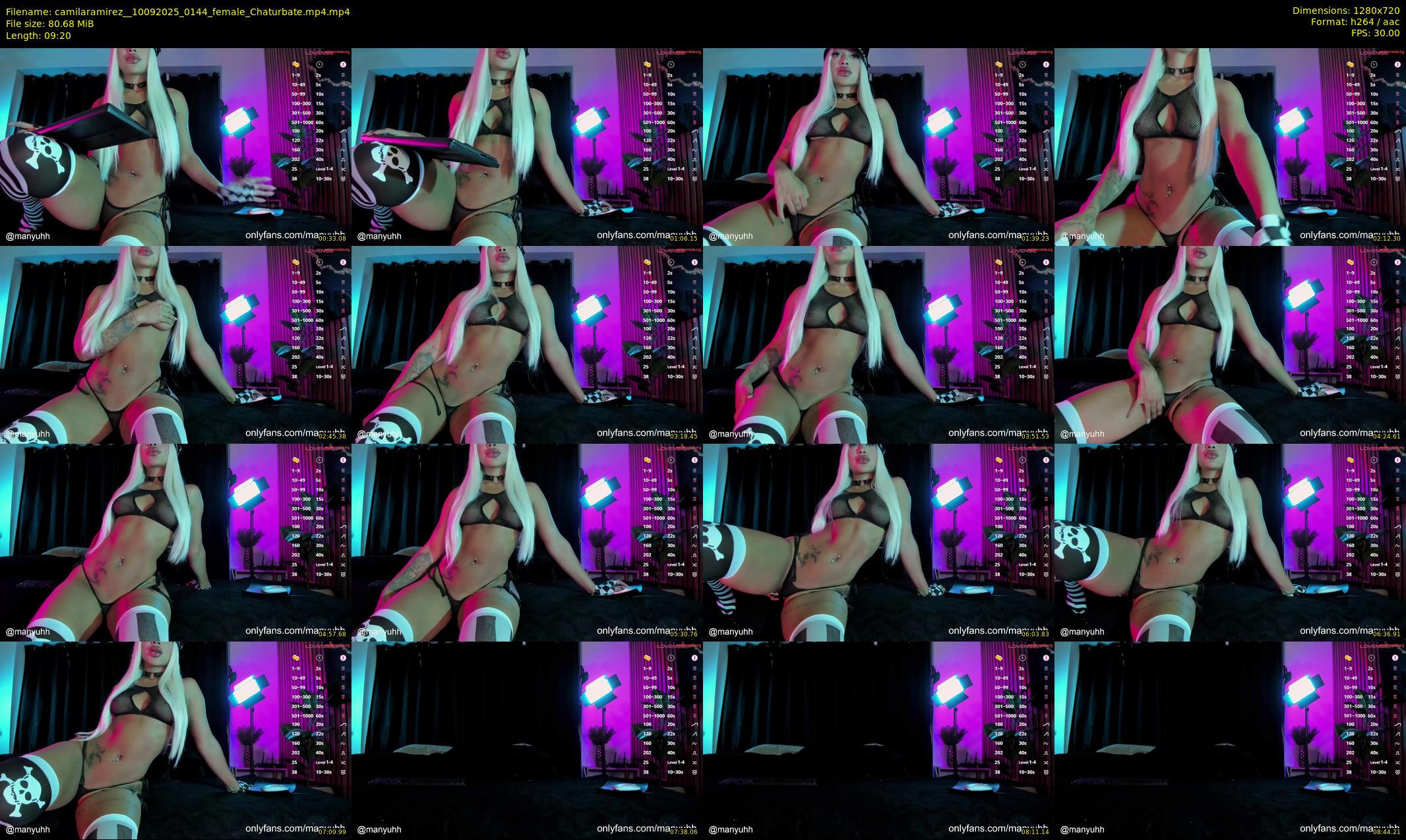 camilaramirez_ — 10 minute Chaturbate female cam show recording, 720p, Sep 10, 2025