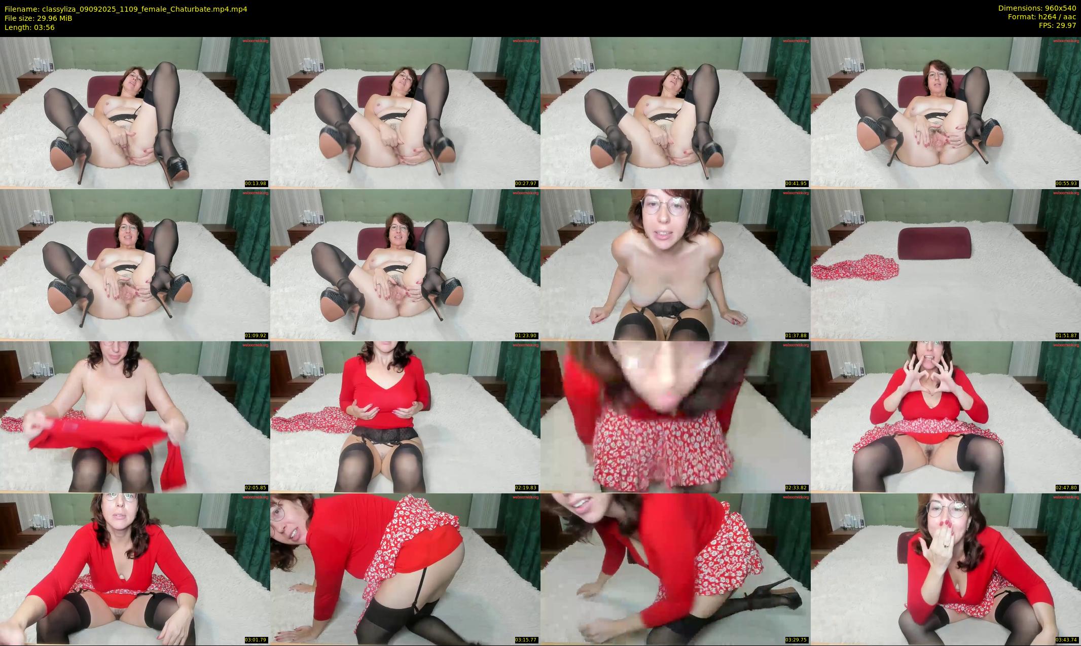classyliza — 4 minute Chaturbate female cam show recording, 480p, Sep 9, 2025
