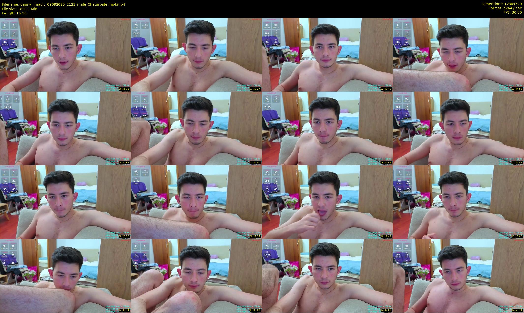 danny__magic — 16 minute Chaturbate male cam show recording, 720p, Sep 9, 2025