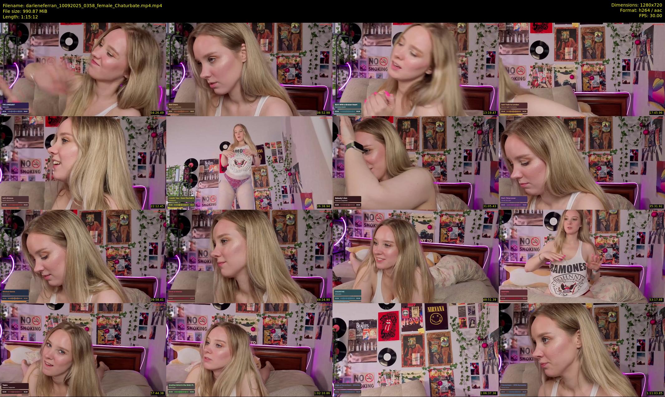 darleneferran — 76 minute Chaturbate female cam show recording, 720p, Sep 10, 2025