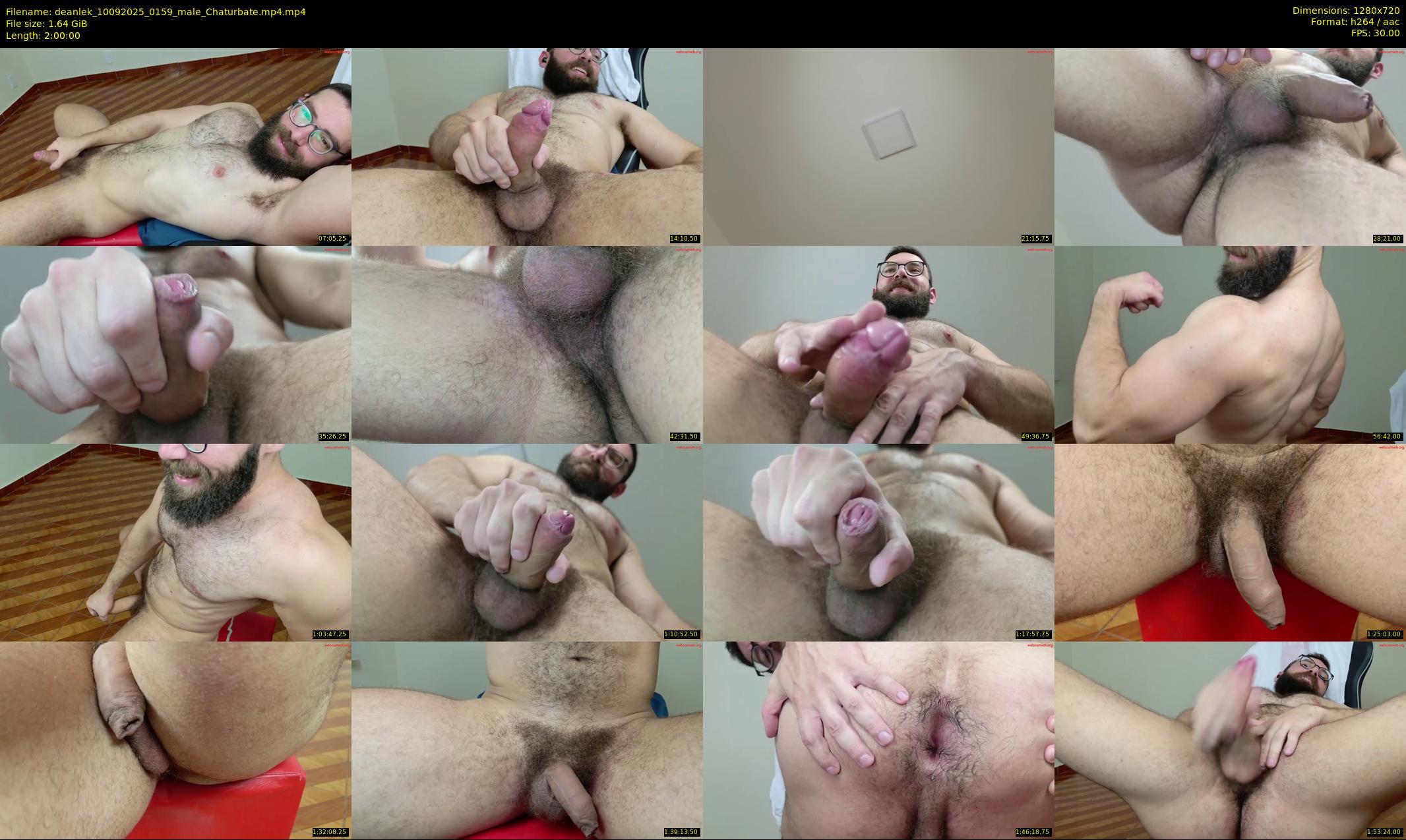 deanlek — 120 minute Chaturbate male cam show recording, 720p, Sep 10, 2025