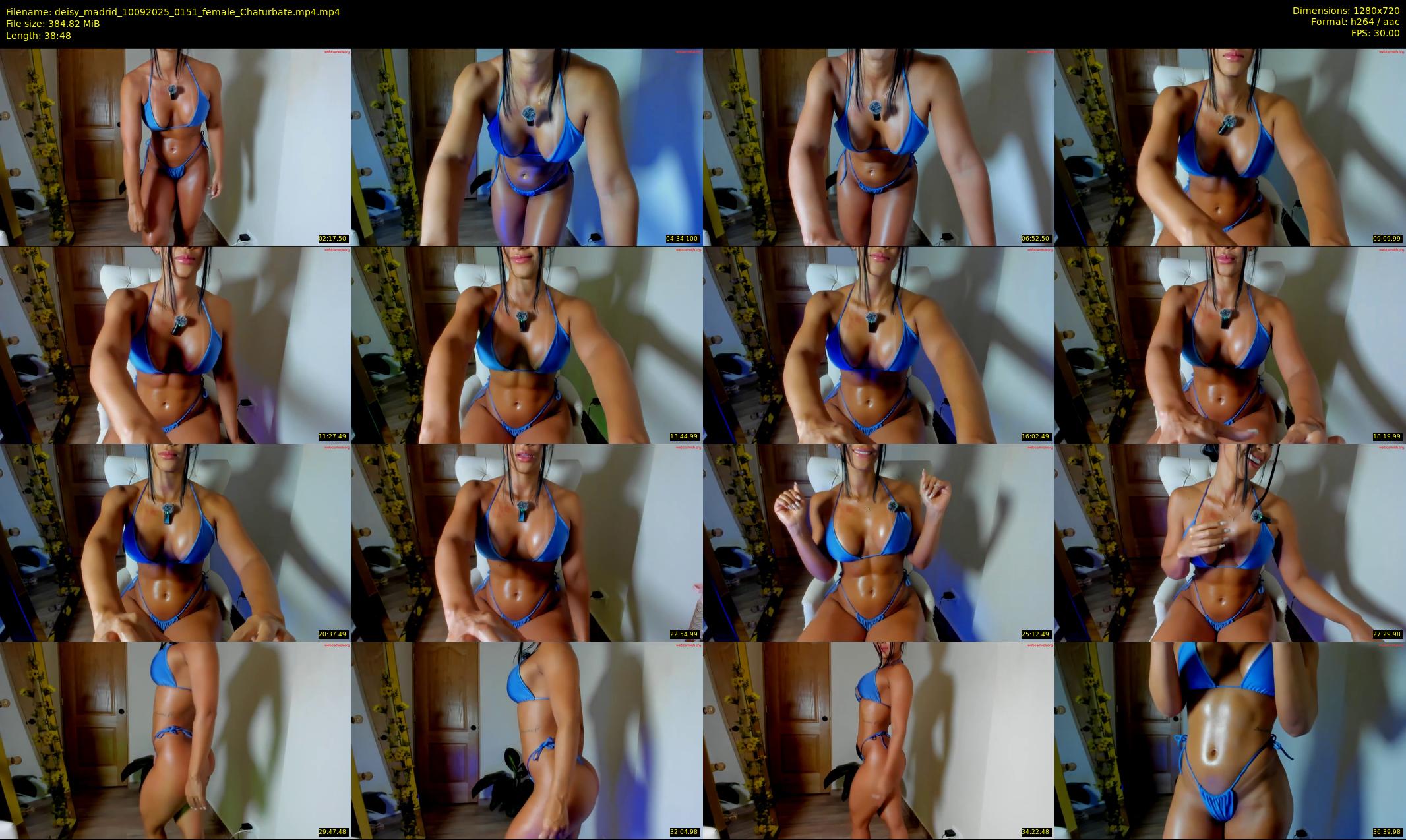 deisy_madrid — 39 minute Chaturbate female cam show recording, 720p, Sep 10, 2025