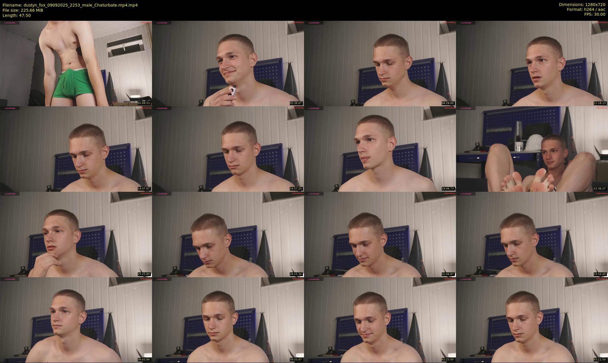dustyn_fox — 48 minute Chaturbate male cam show recording, 720p, Sep 9, 2025