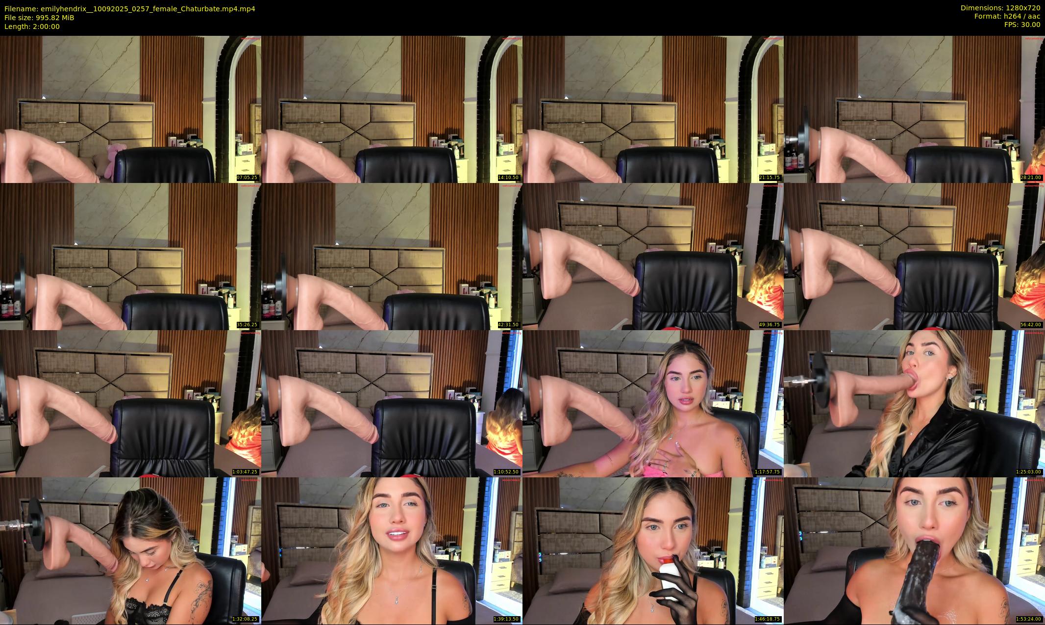 emilyhendrix_ — 120 minute Chaturbate couple cam show recording, 720p, Sep 10, 2025