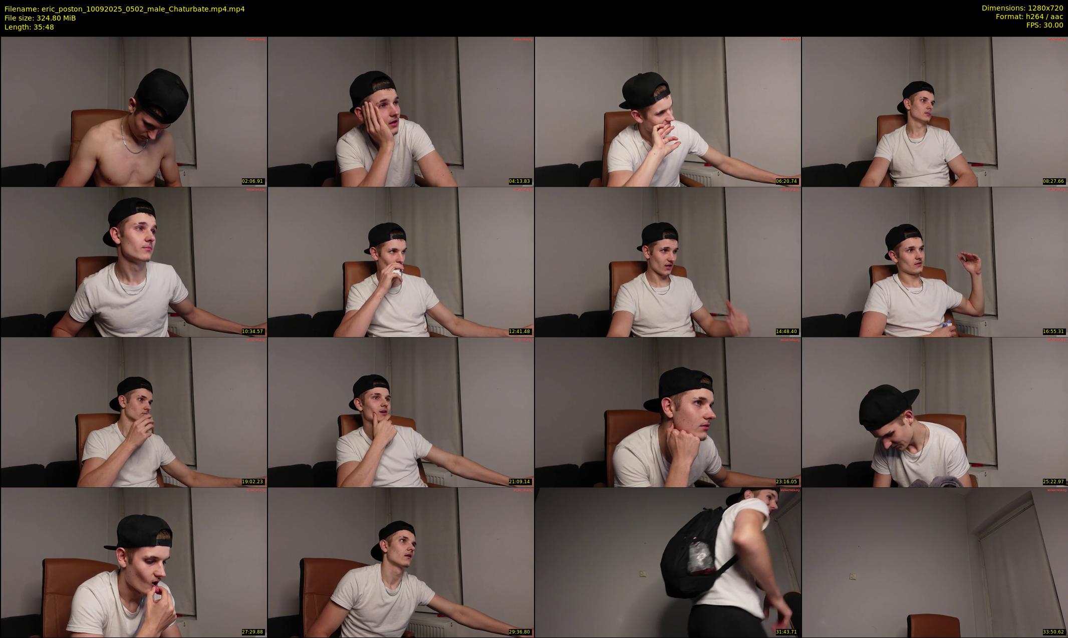 eric_poston — 36 minute Chaturbate male cam show recording, 720p, Sep 10, 2025