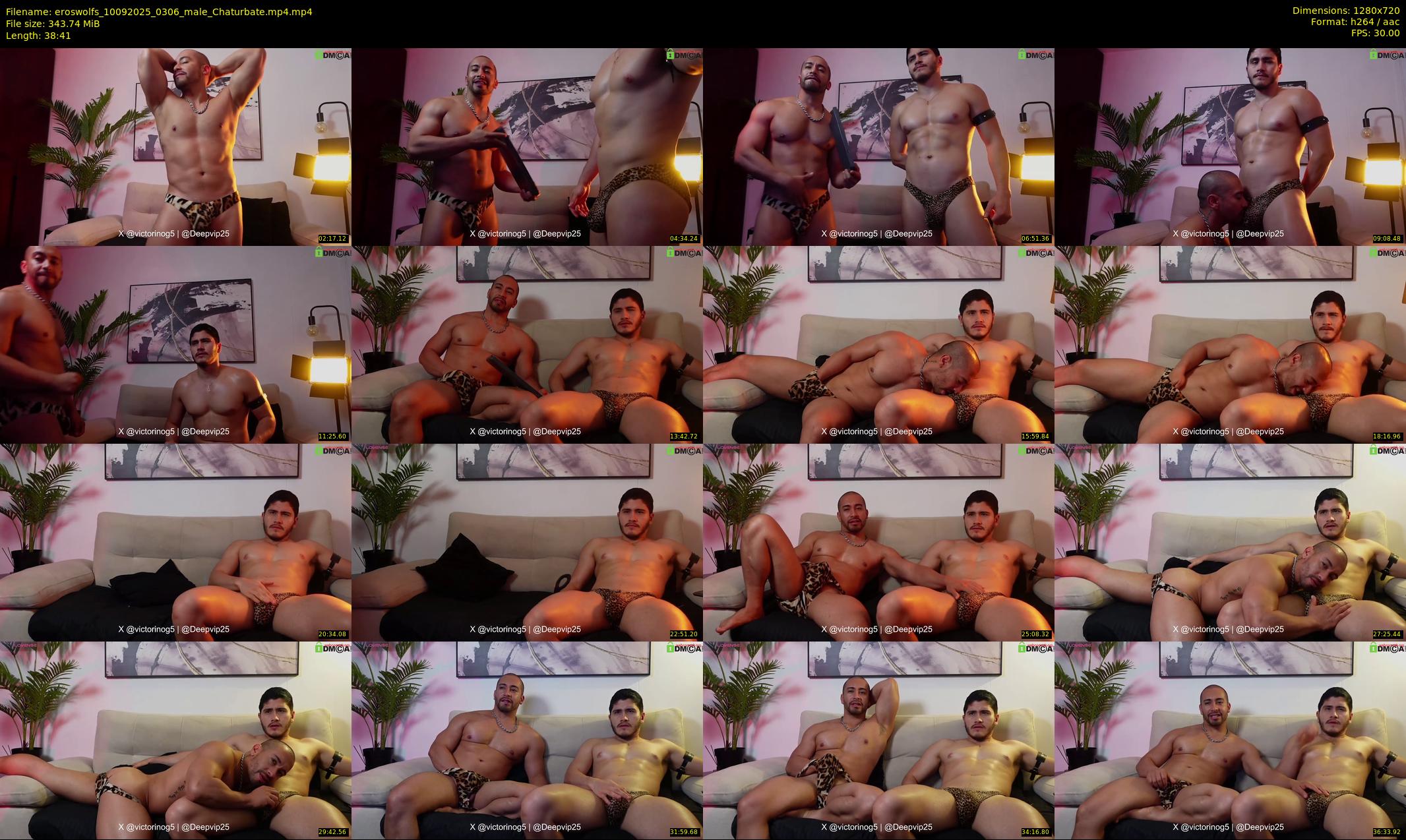 eroswolfs — 39 minute Chaturbate male cam show recording, 720p, Sep 10, 2025