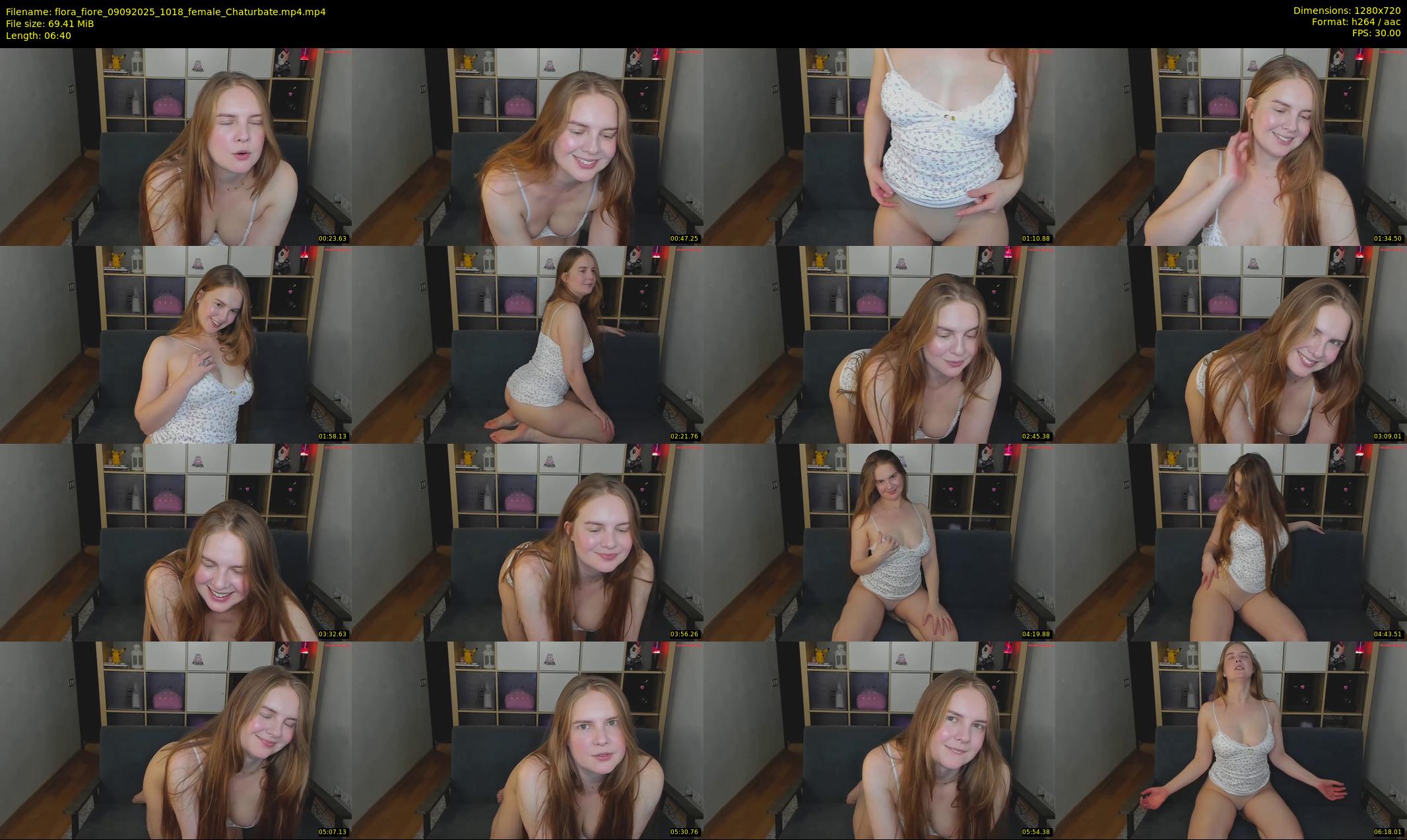 flora_fiore — 7 minute Chaturbate female cam show recording, 720p, Sep 9, 2025