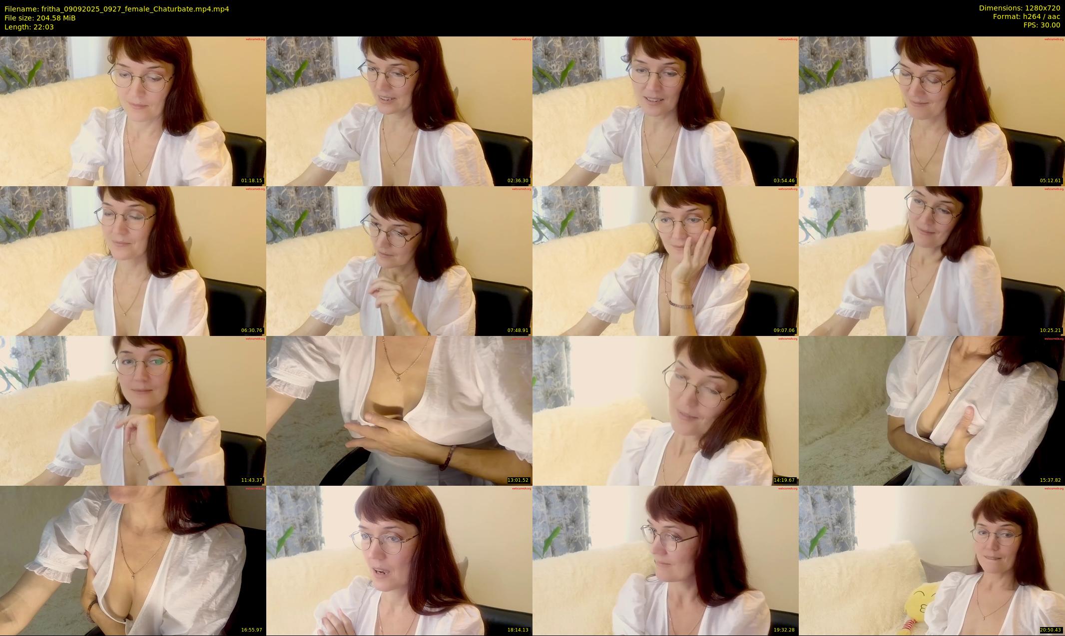 fritha — 23 minute Chaturbate female cam show recording, 720p, Sep 9, 2025