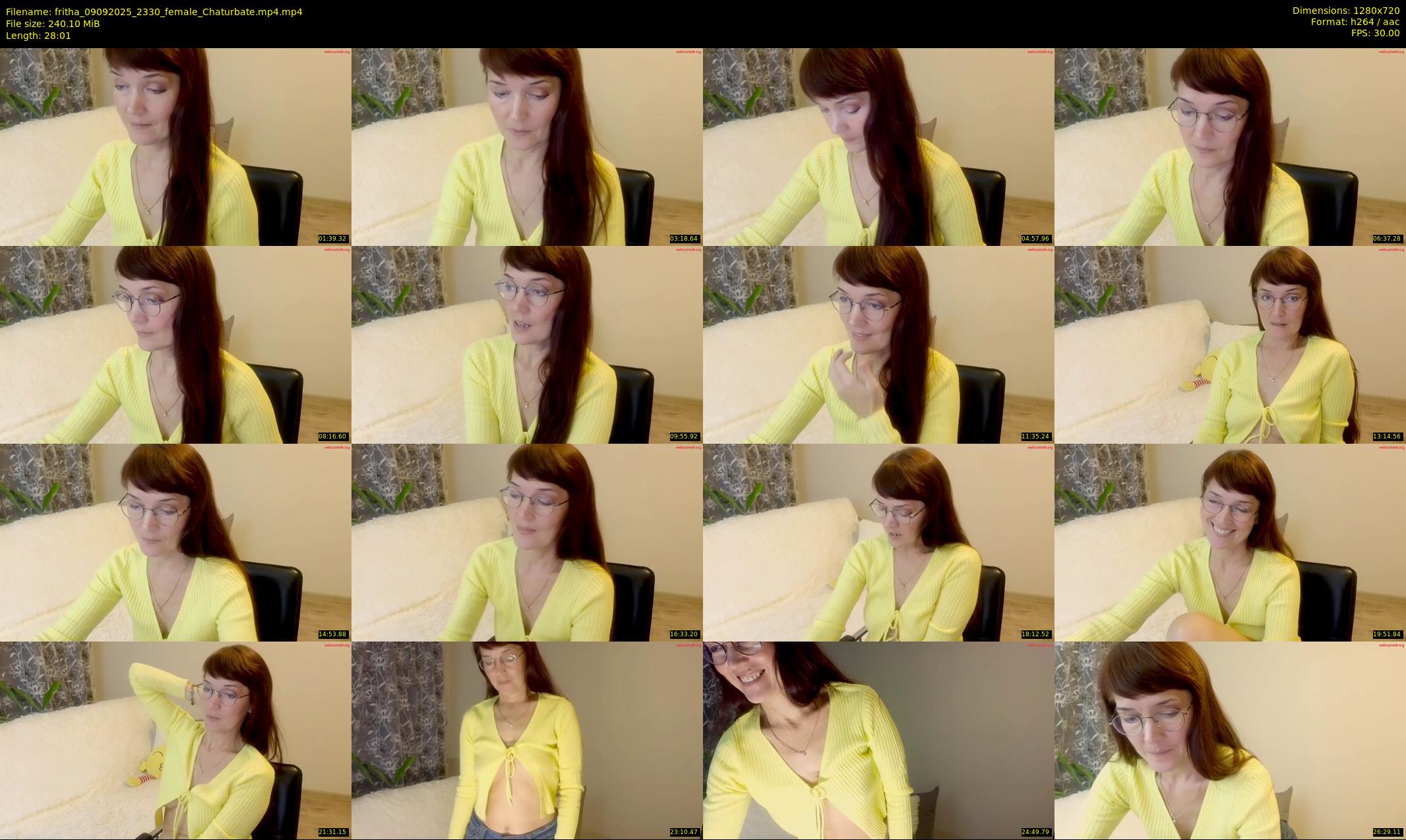 fritha — 29 minute Chaturbate female cam show recording, 720p, Sep 9, 2025