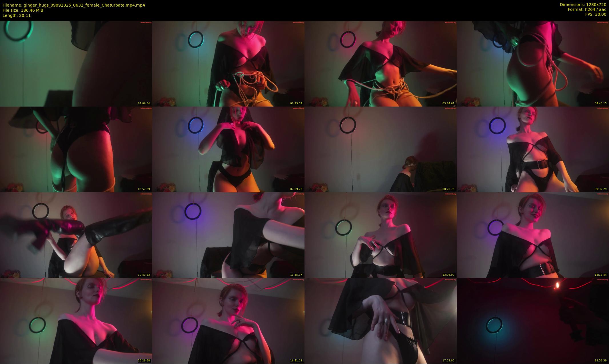 ginger_hugs — 21 minute Chaturbate female cam show recording, 720p, Sep 9, 2025