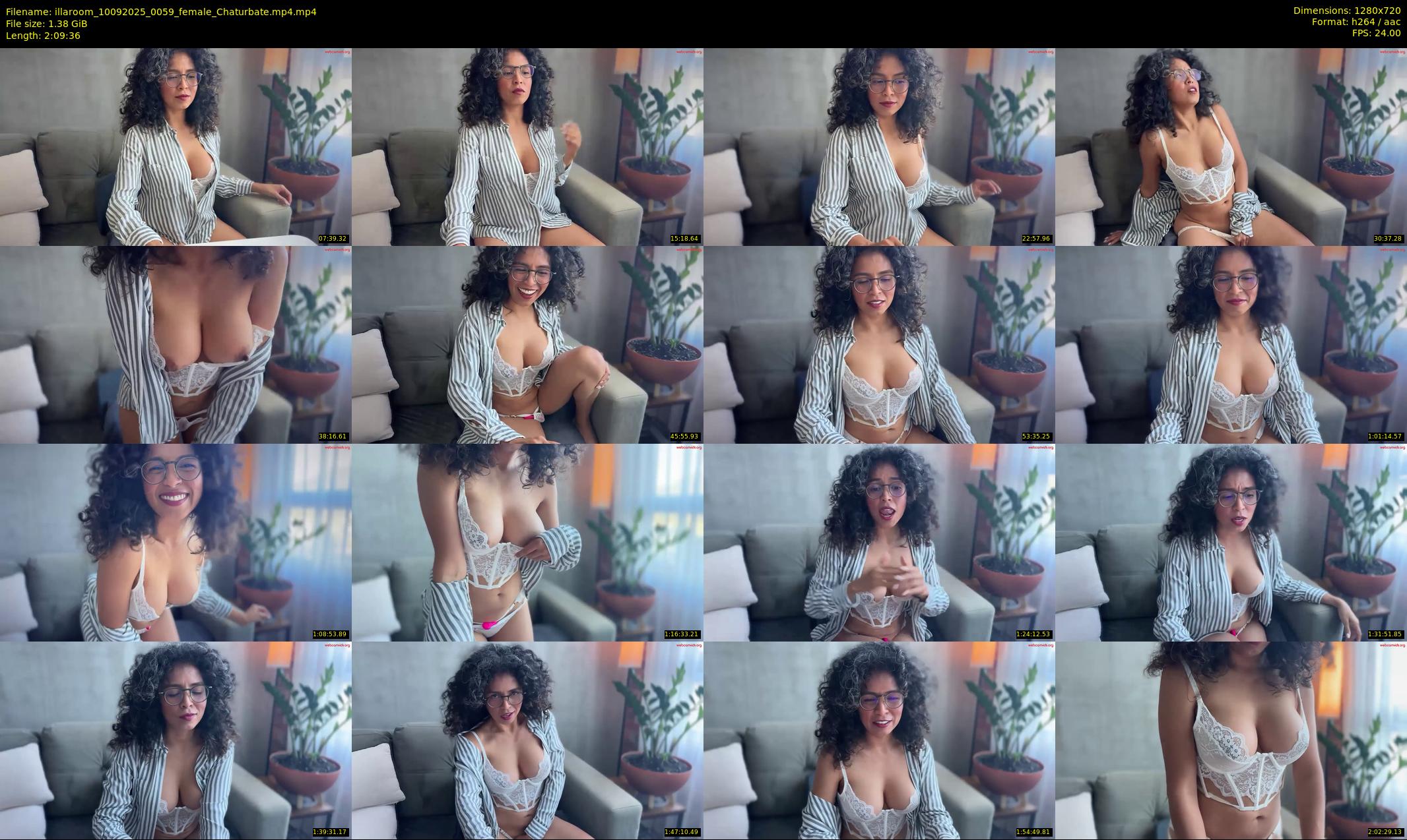 illaroom — 130 minute Chaturbate female cam show recording, 720p, Sep 10, 2025