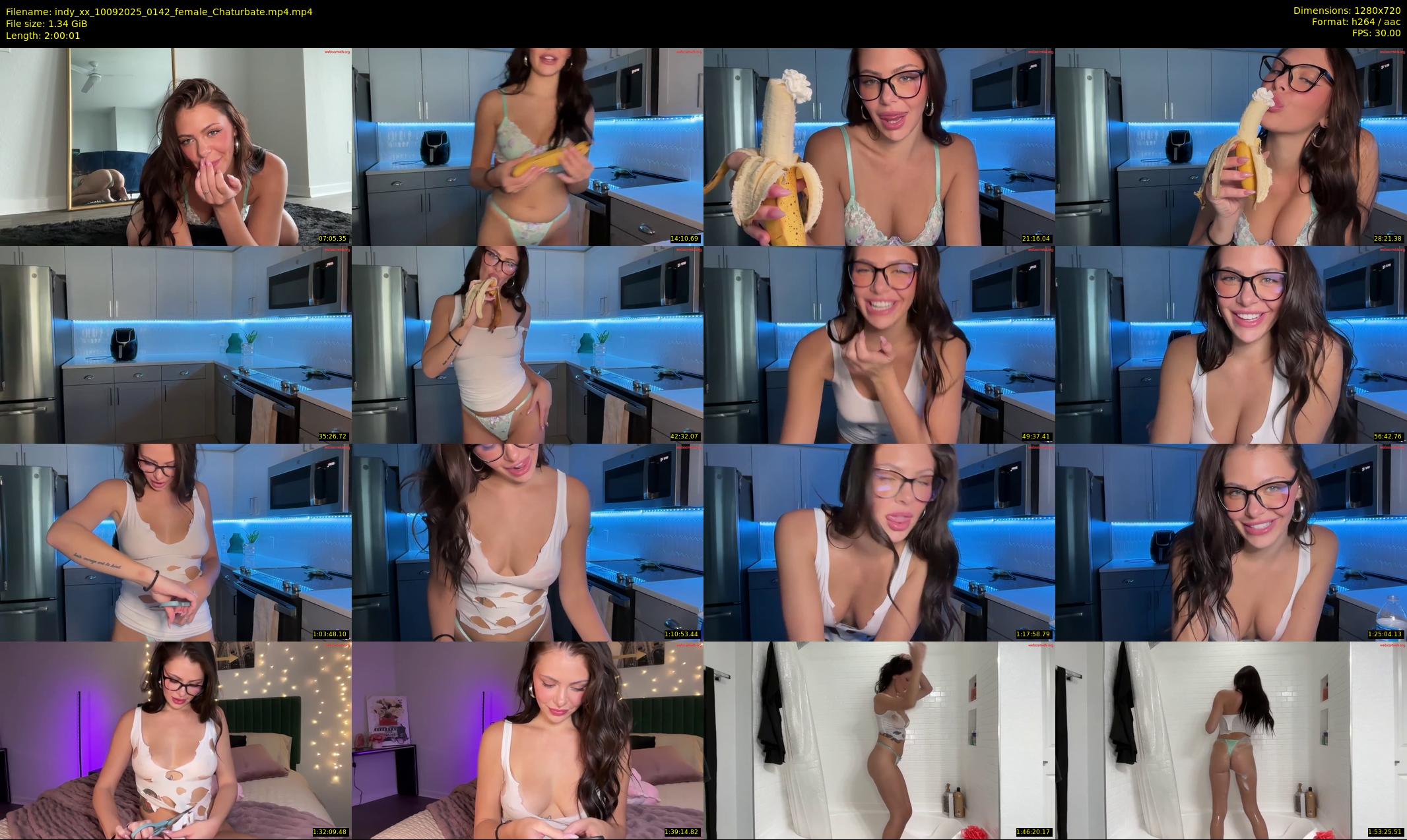 indy_xx — 121 minute Chaturbate female cam show recording, 720p, Sep 10, 2025