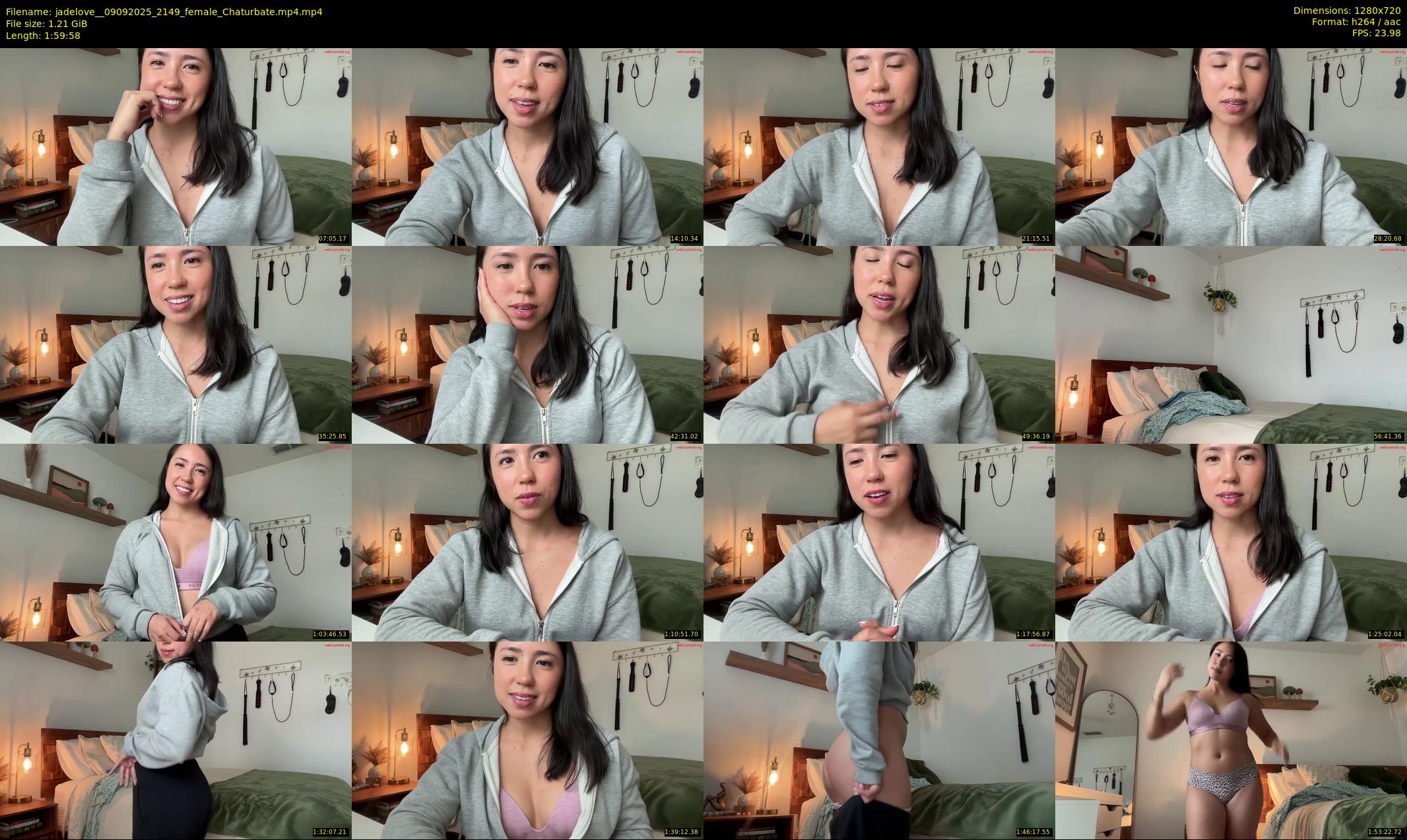 jadelove_ — 120 minute Chaturbate female cam show recording, 720p, Sep 9, 2025