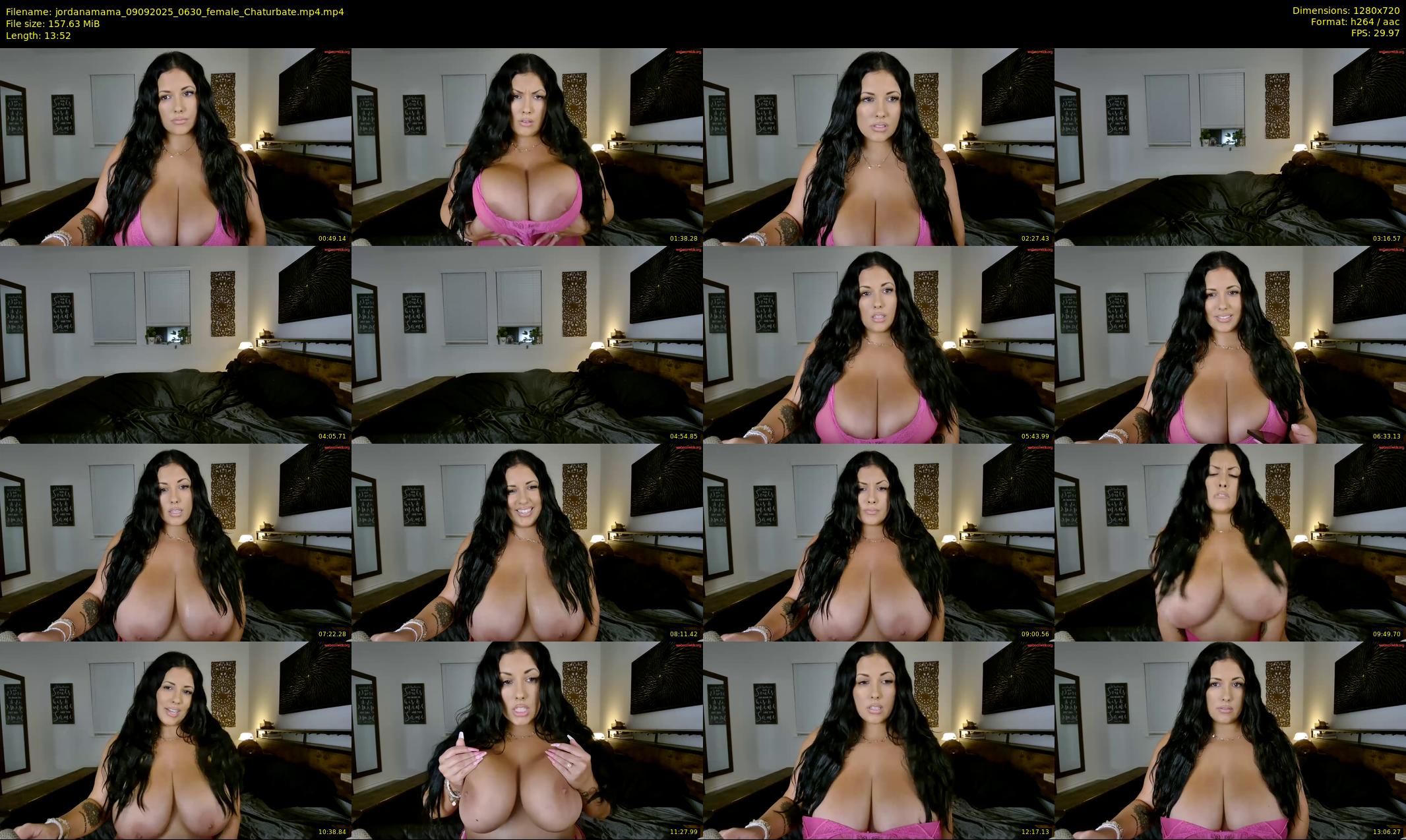 jordanamama — 14 minute Chaturbate couple cam show recording, 720p, Sep 9, 2025