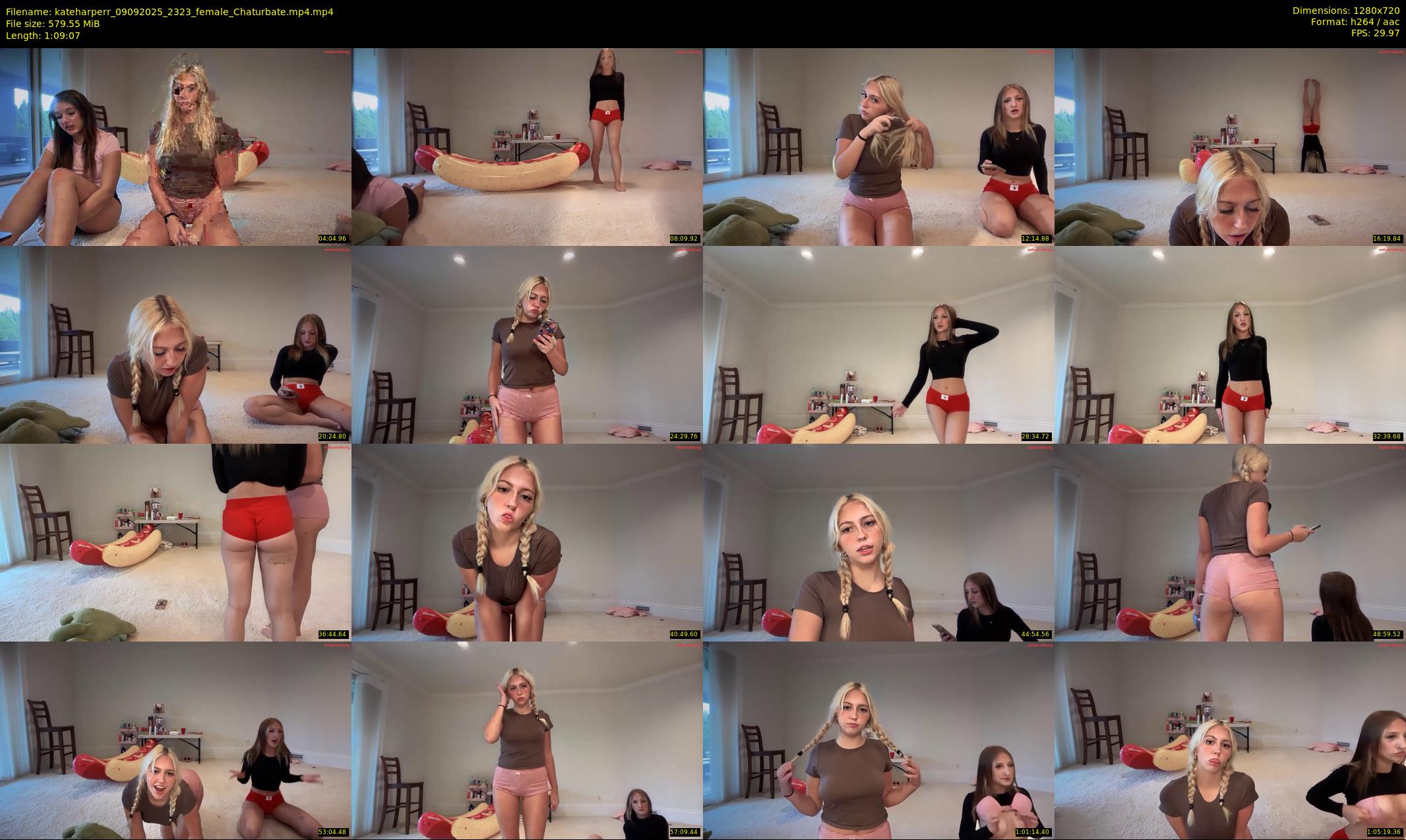 kateharperr — 70 minute Chaturbate female cam show recording, 720p, Sep 9, 2025