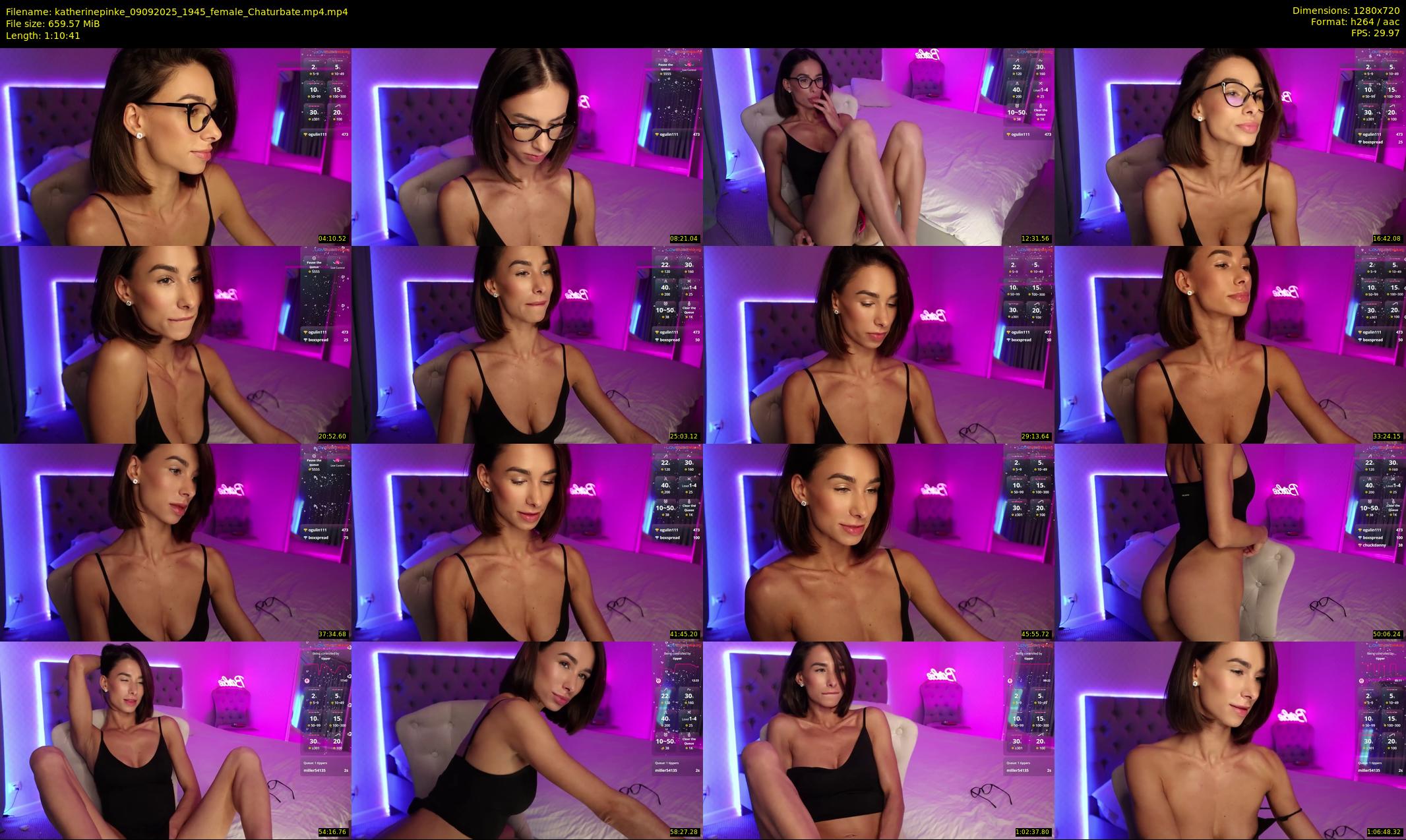 katherinepinke — 71 minute Chaturbate female cam show recording, 720p, Sep 9, 2025