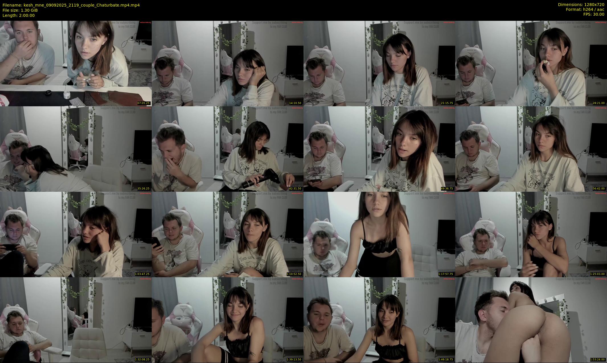 kesh_mne — 120 minute Chaturbate female cam show recording, 720p, Sep 9, 2025