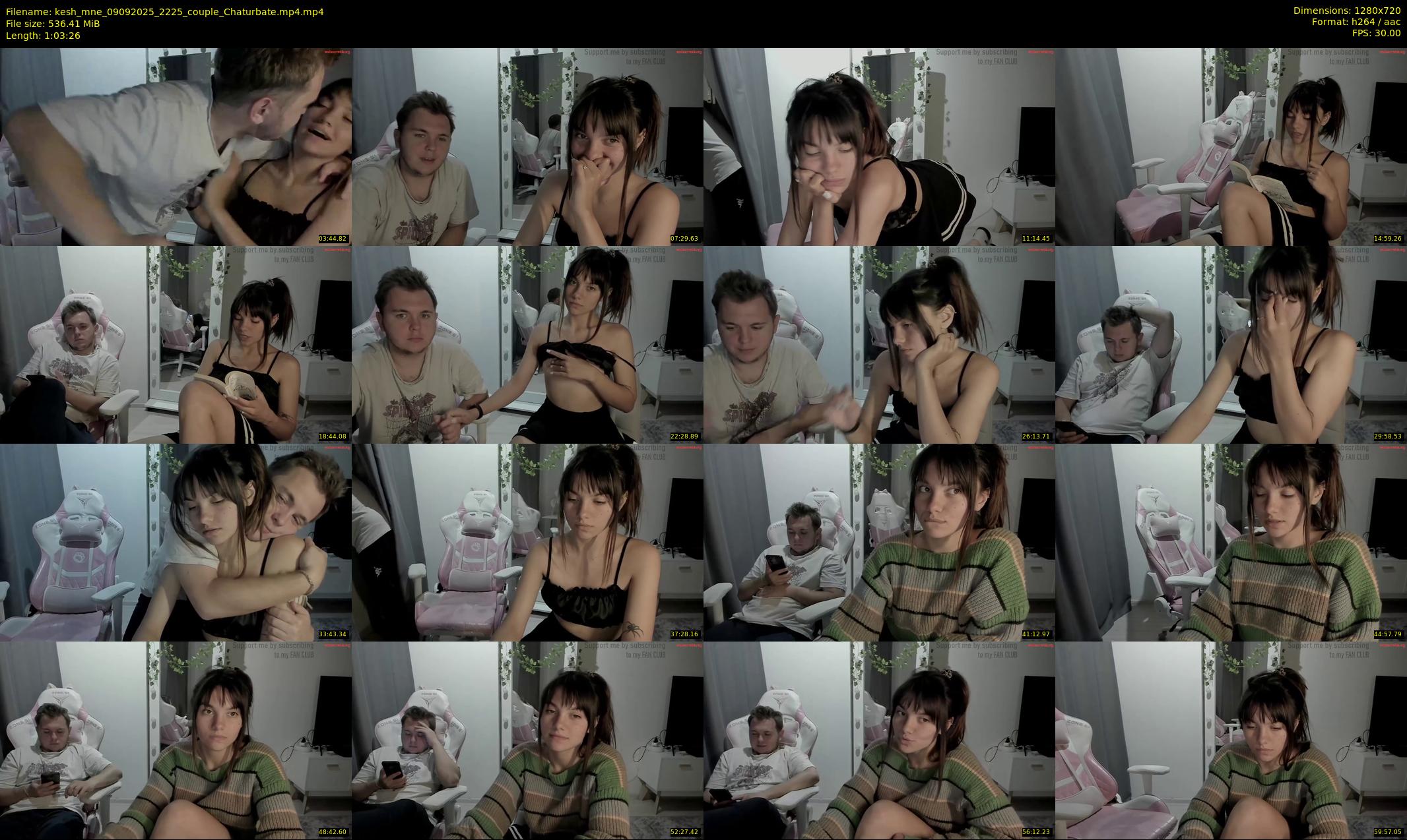 kesh_mne — 64 minute Chaturbate female cam show recording, 720p, Sep 9, 2025