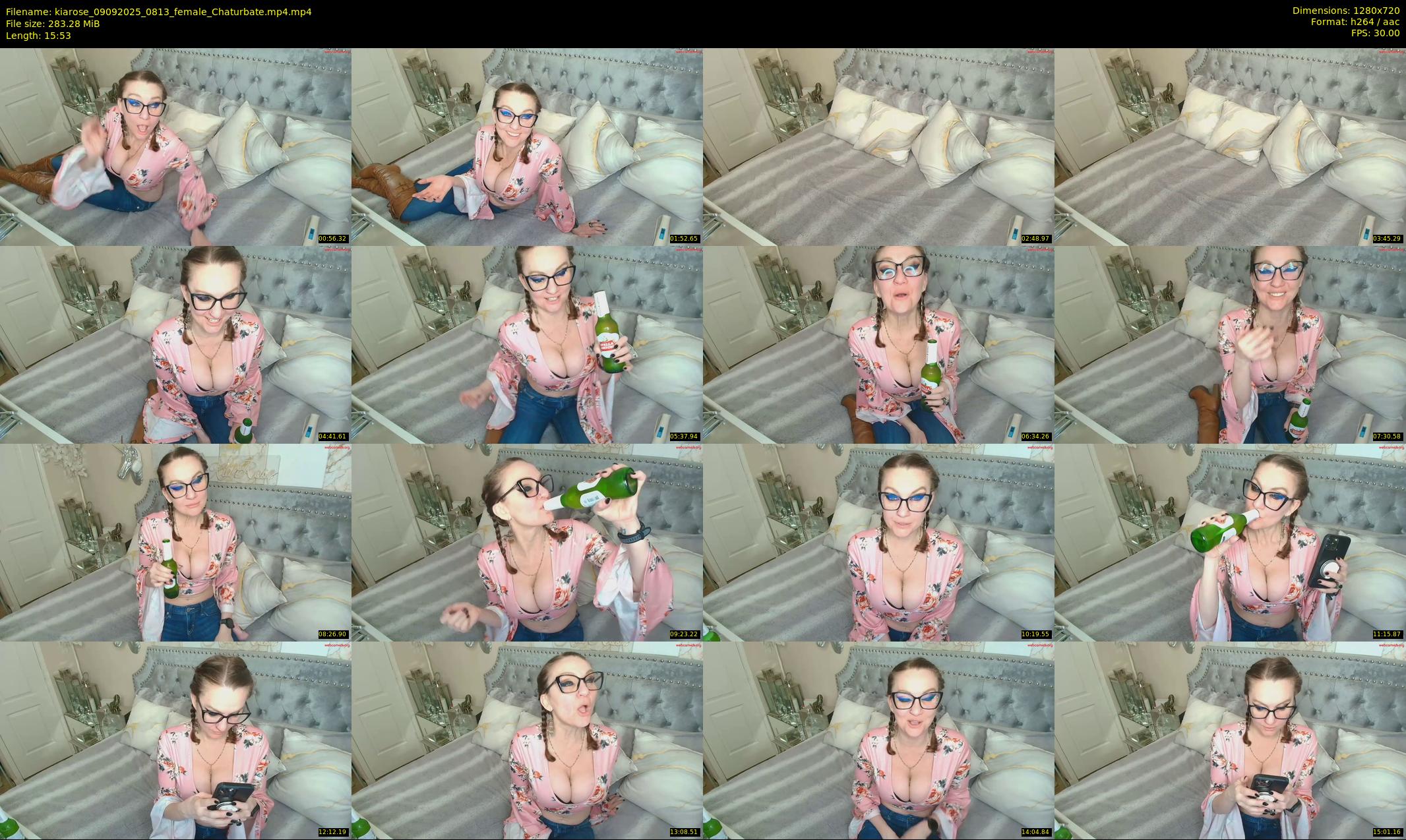 kiarose — 16 minute Chaturbate female cam show recording, 720p, Sep 9, 2025