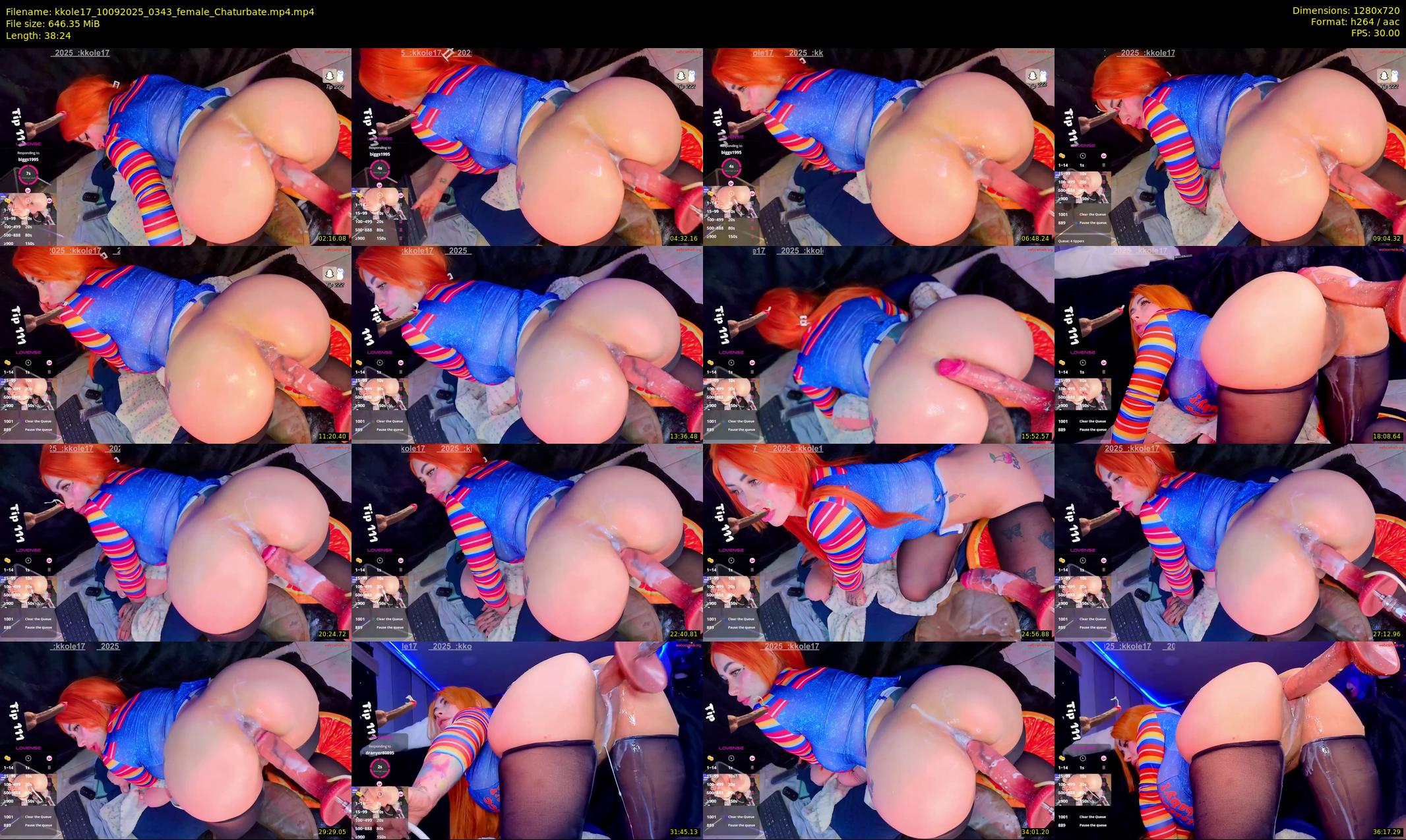 kkole17 — 39 minute Chaturbate female cam show recording, 720p, Sep 10, 2025