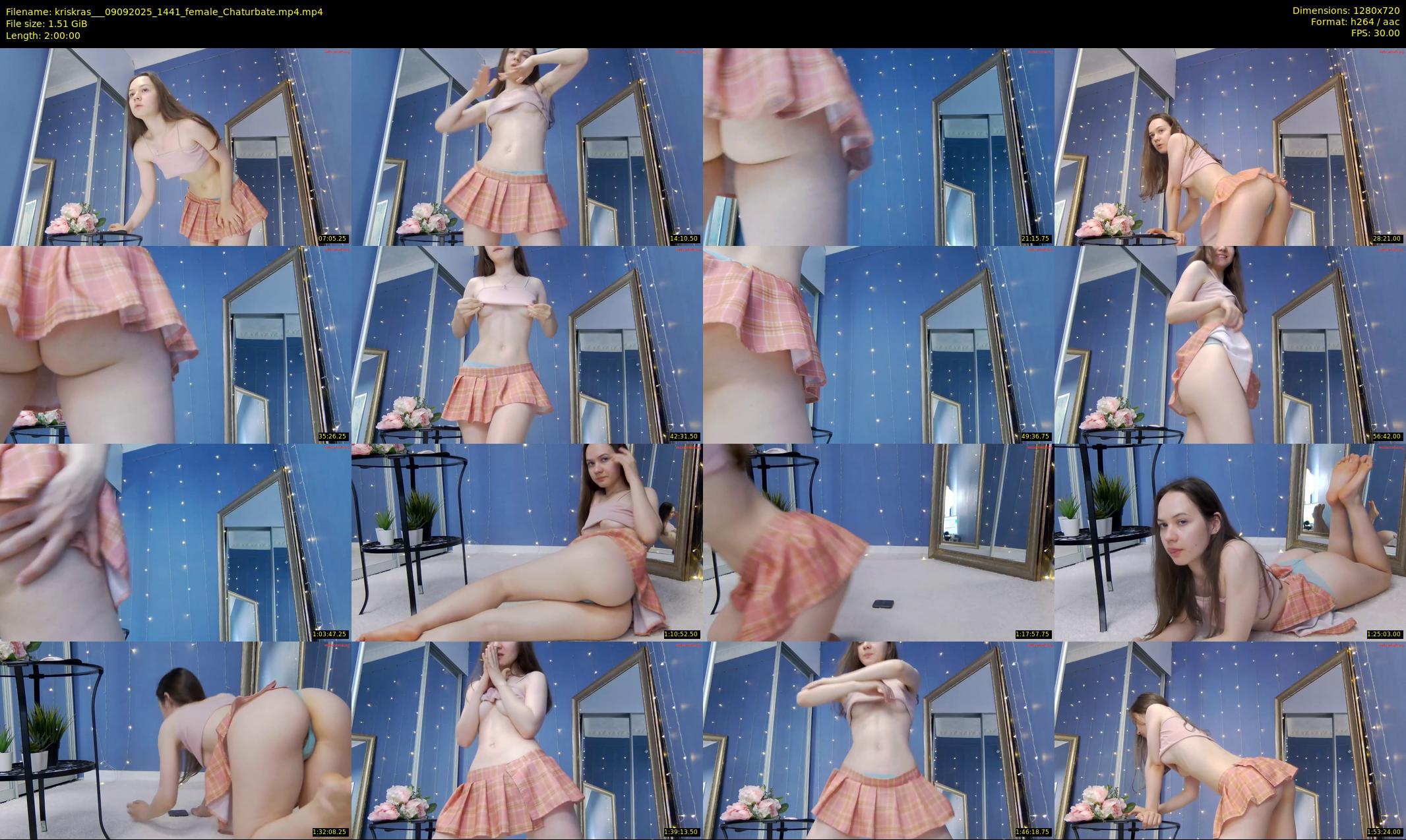 kriskras__ — 120 minute Chaturbate female cam show recording, 720p, Sep 9, 2025