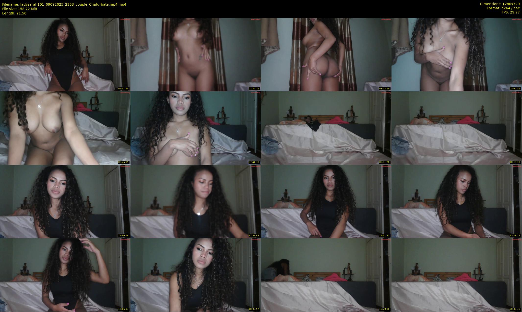 ladysarah101 — 22 minute Chaturbate couple cam show recording, 720p, Sep 9, 2025