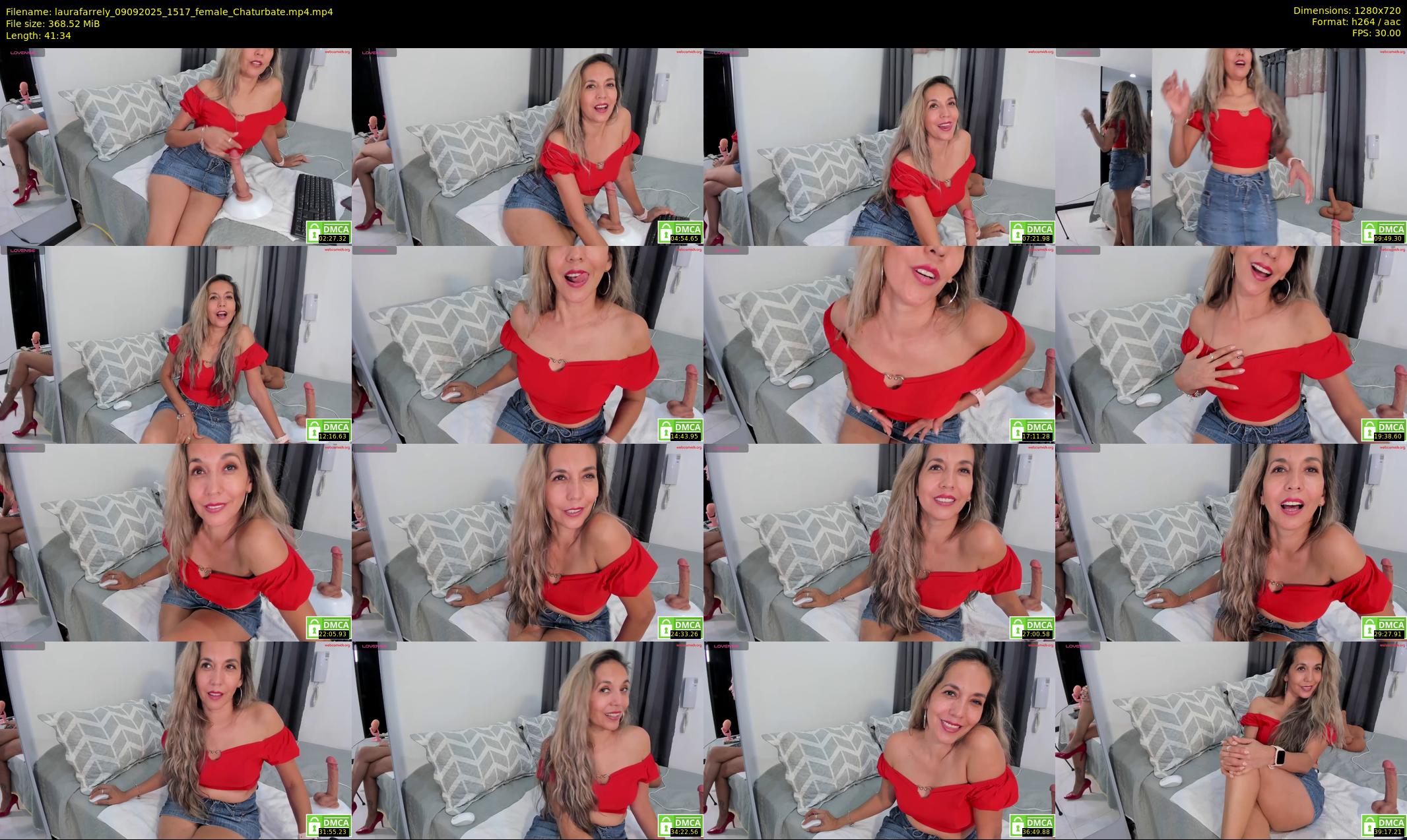 laurafarrely — 42 minute Chaturbate female cam show recording, 720p, Sep 9, 2025