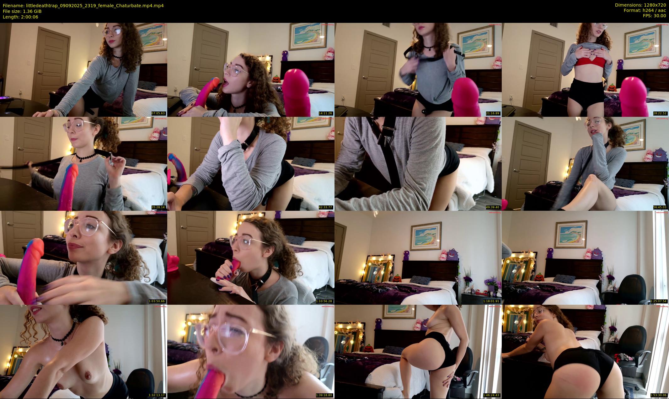 littledeathtrap — 121 minute Chaturbate female cam show recording, 720p, Sep 9, 2025