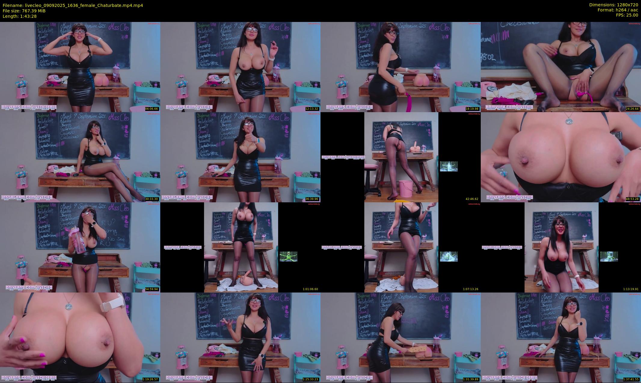 livecleo — 104 minute Chaturbate female cam show recording, 720p, Sep 9, 2025