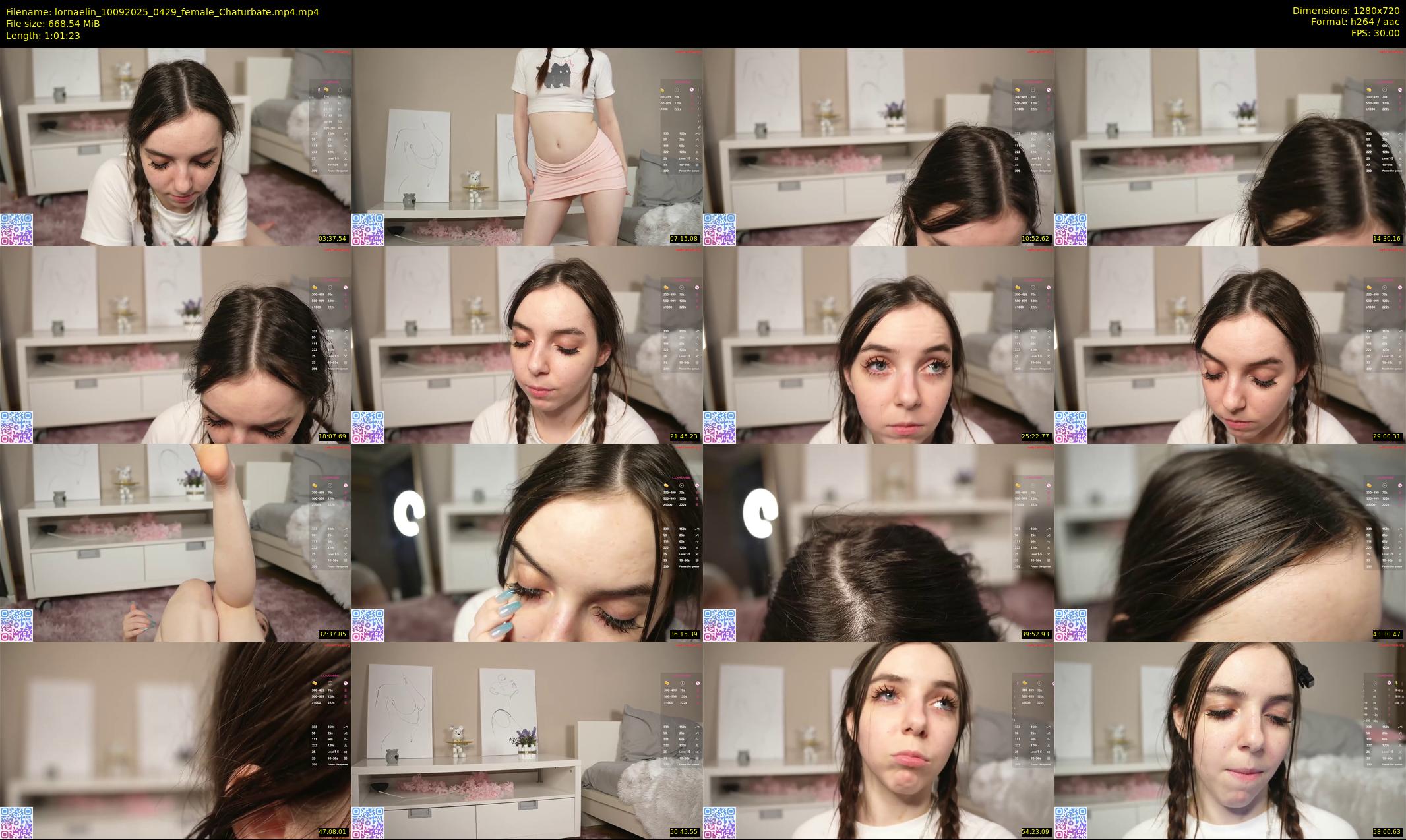 lornaelin — 62 minute Chaturbate female cam show recording, 720p, Sep 10, 2025