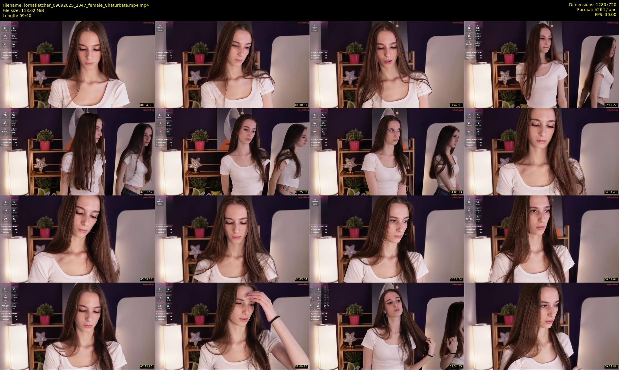 lornafletcher — 10 minute Chaturbate female cam show recording, 720p, Sep 9, 2025