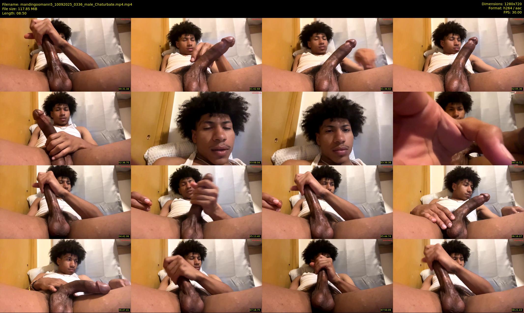 mandingoomann5 — 9 minute Chaturbate male cam show recording, 720p, Sep 10, 2025