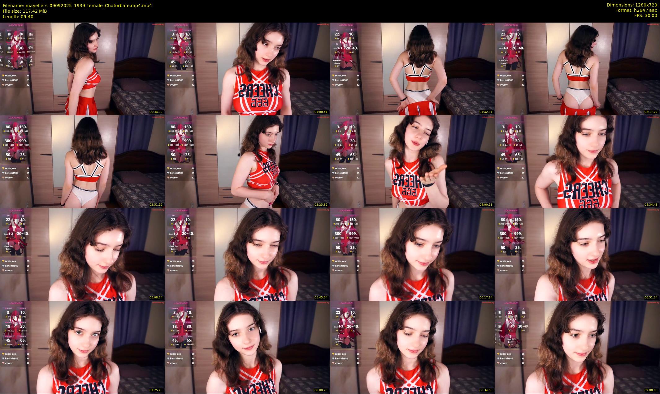 mayellers — 10 minute Chaturbate female cam show recording, 720p, Sep 9, 2025