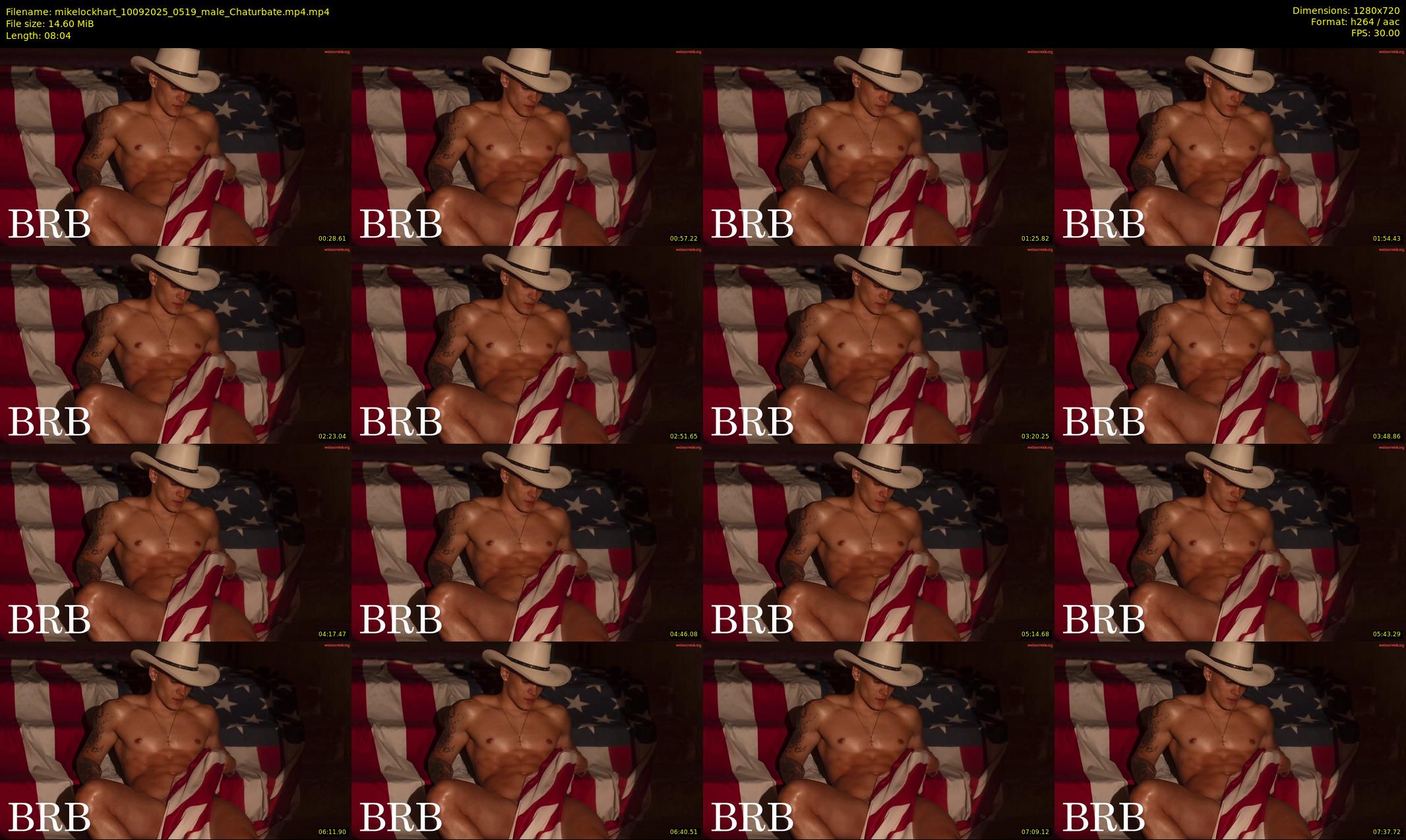 mikelockhart — 9 minute Chaturbate male cam show recording, 720p, Sep 10, 2025