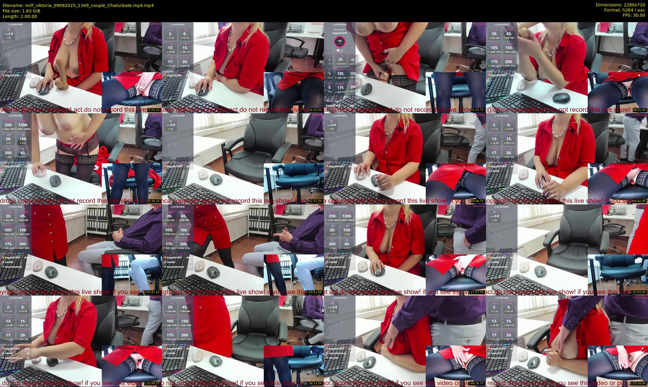 milf_viktoria — 120 minute Chaturbate female cam show recording, 720p, Sep 9, 2025