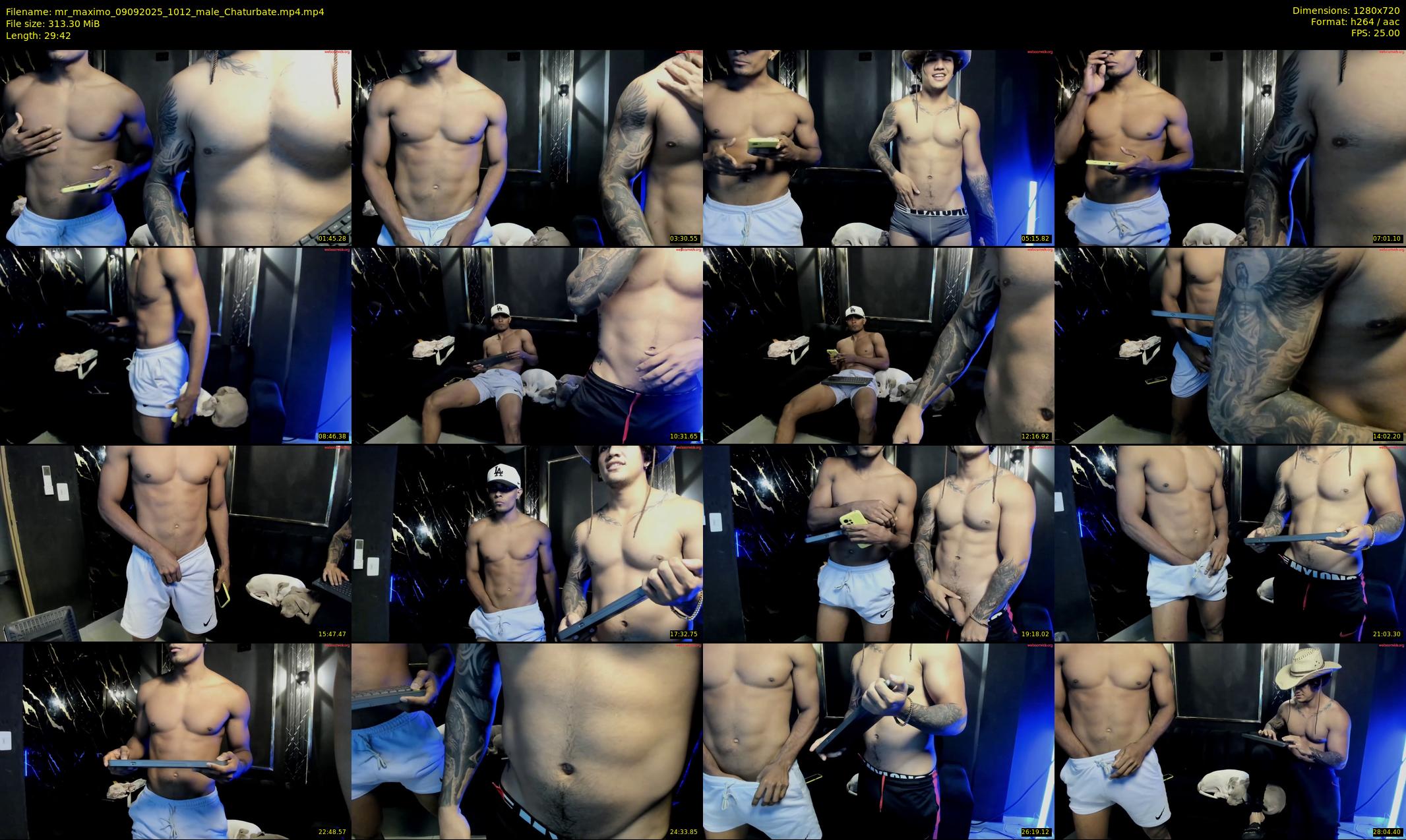 mr_maximo — 30 minute Chaturbate male cam show recording, 720p, Sep 9, 2025