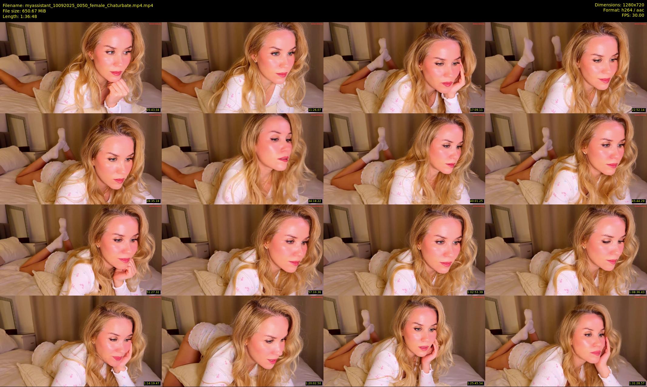 myassistant — 97 minute Chaturbate female cam show recording, 720p, Sep 10, 2025