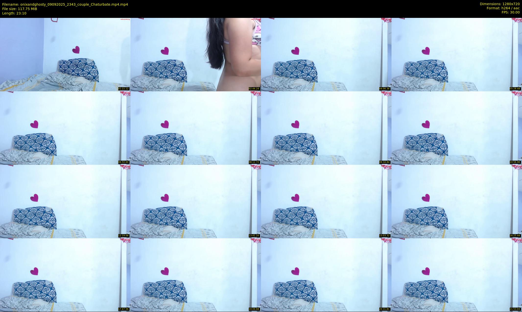 onixandghosty — 24 minute Chaturbate couple cam show recording, 720p, Sep 9, 2025