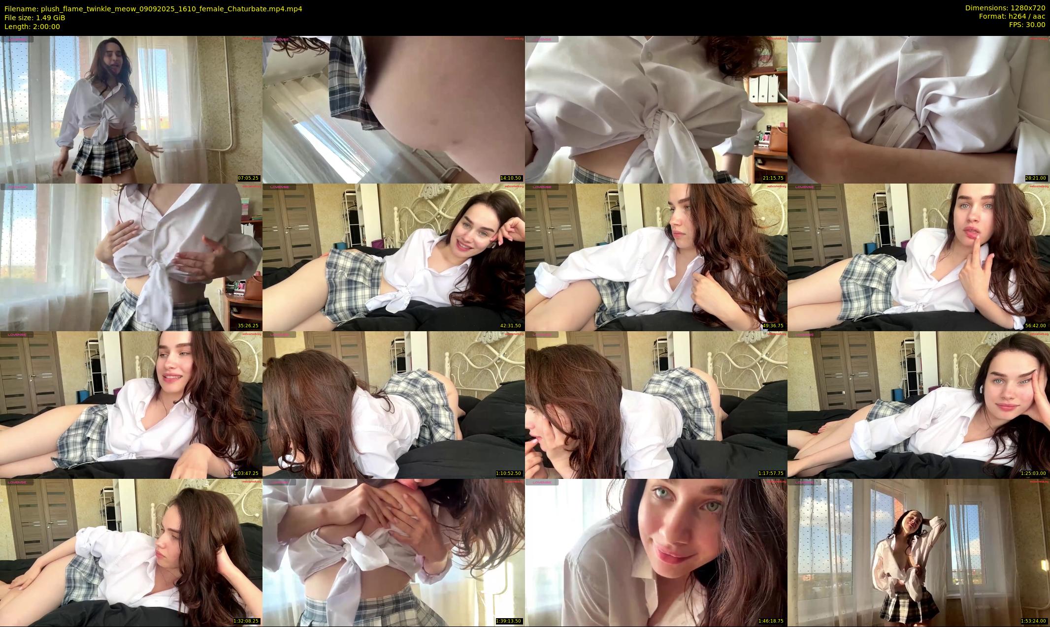 plush_flame_twinkle_meow — 120 minute Chaturbate female cam show recording, 720p, Sep 9, 2025