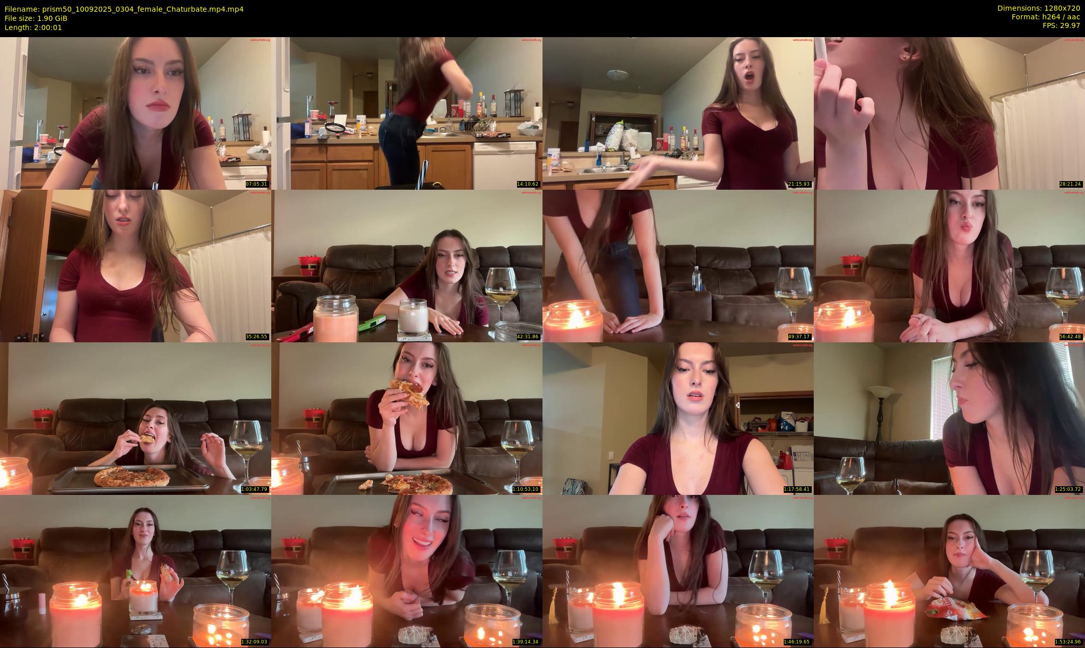 prism50 — 121 minute Chaturbate female cam show recording, 720p, Sep 10, 2025