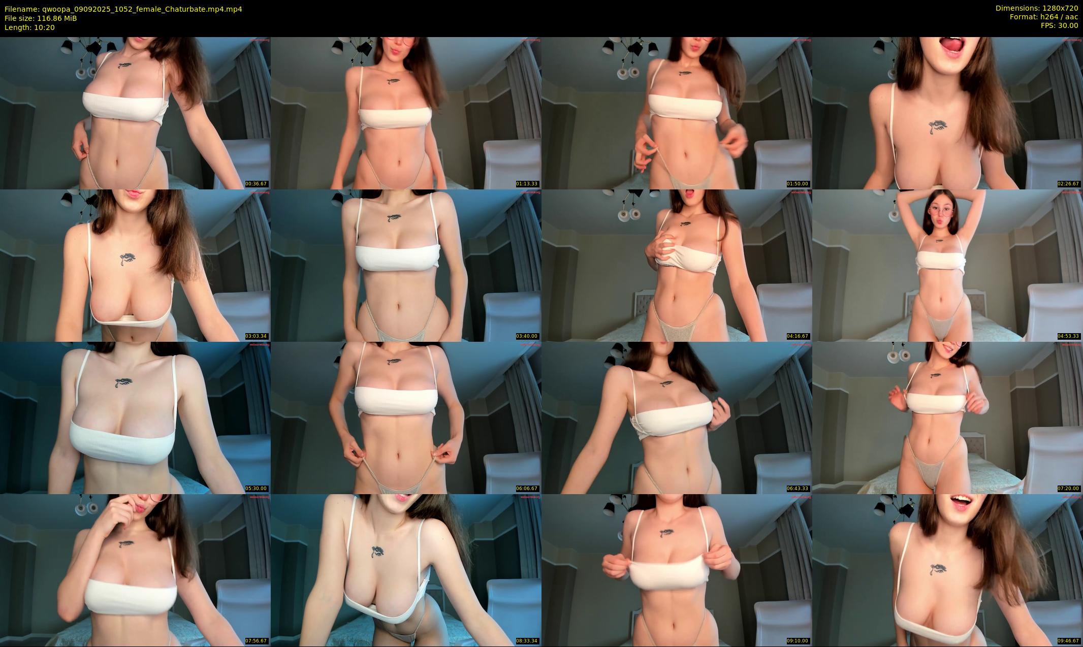 qwoopa — 11 minute Chaturbate female cam show recording, 720p, Sep 9, 2025