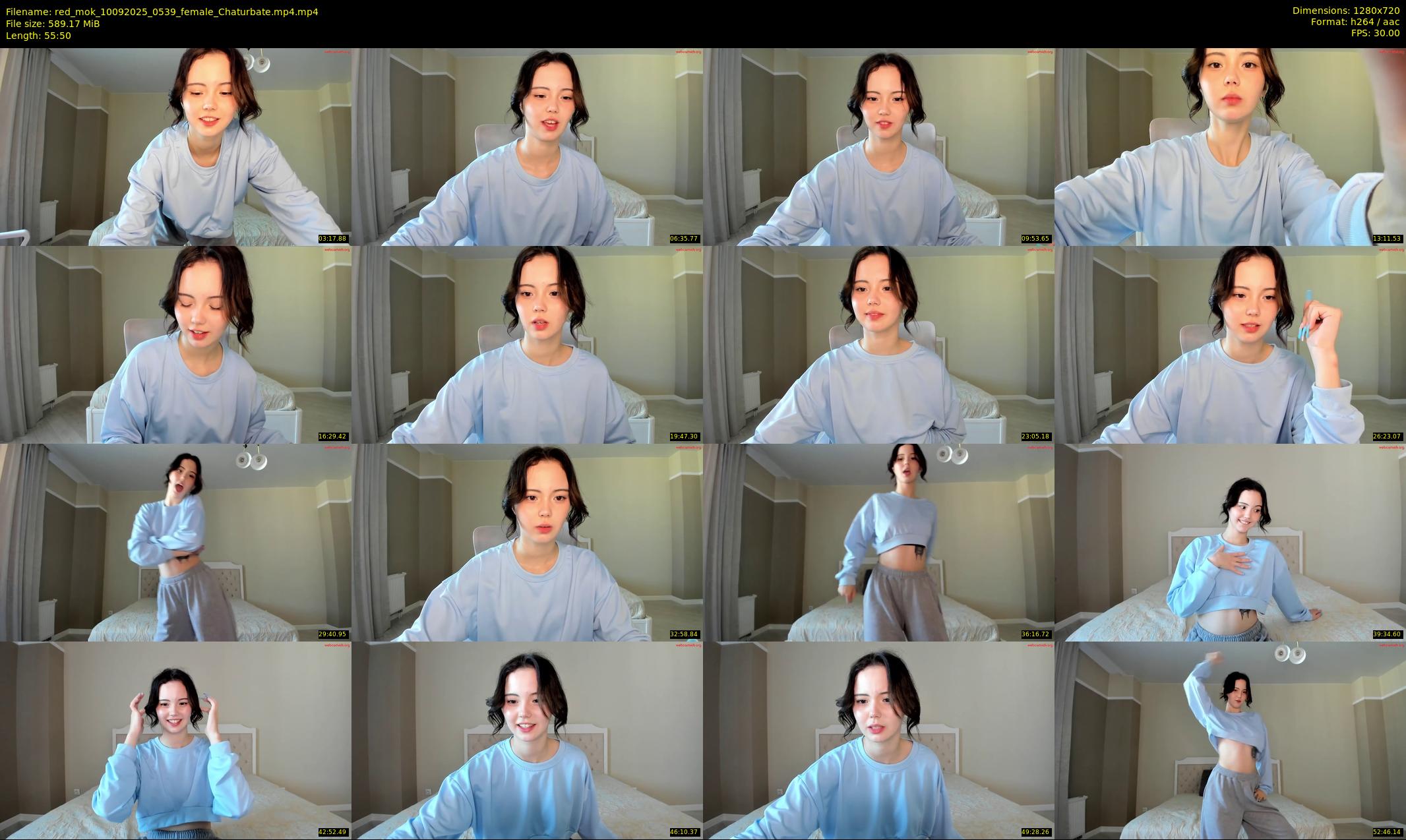 red_mok — 56 minute Chaturbate female cam show recording, 720p, Sep 10, 2025