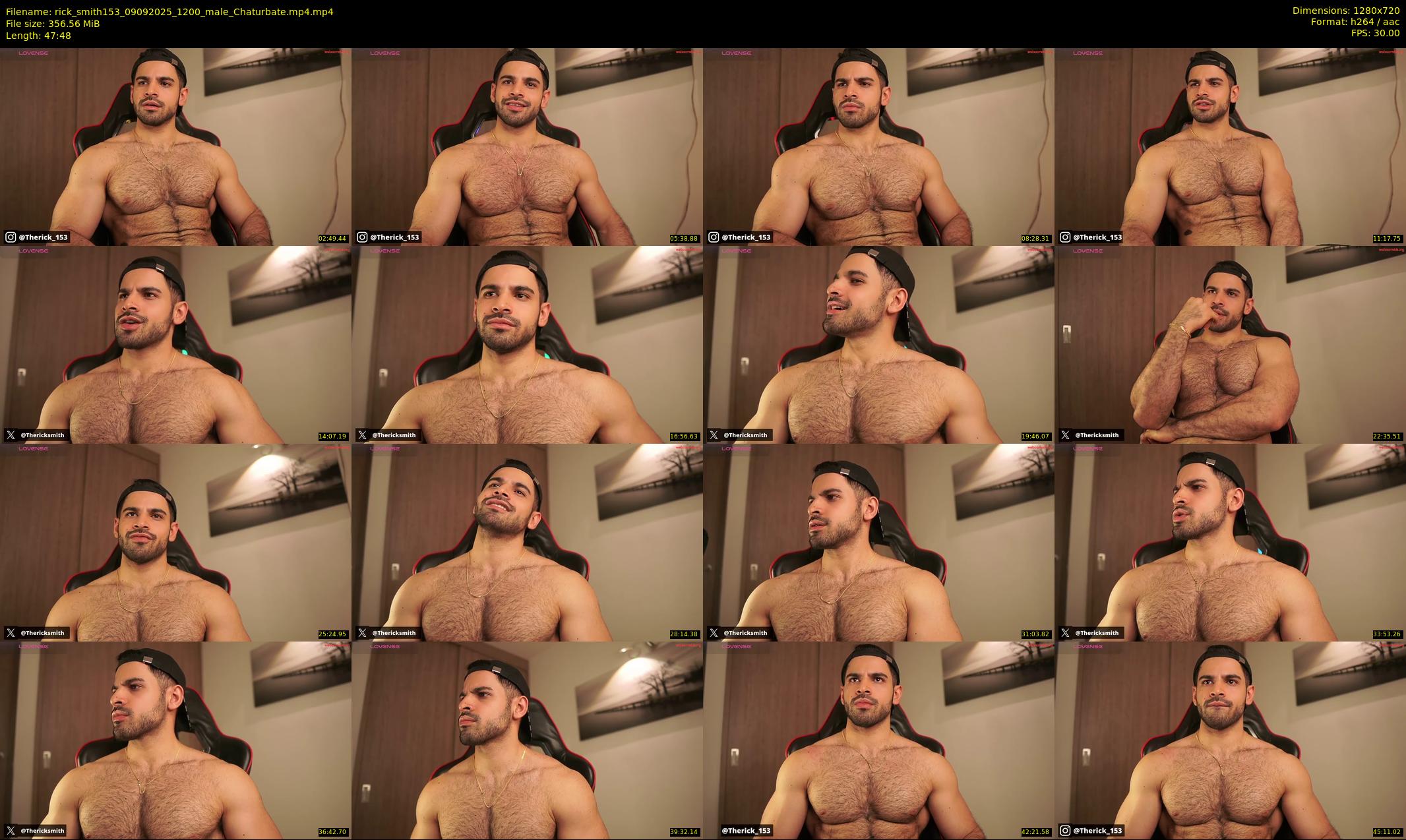 rick_smith153 — 48 minute Chaturbate male cam show recording, 720p, Sep 9, 2025