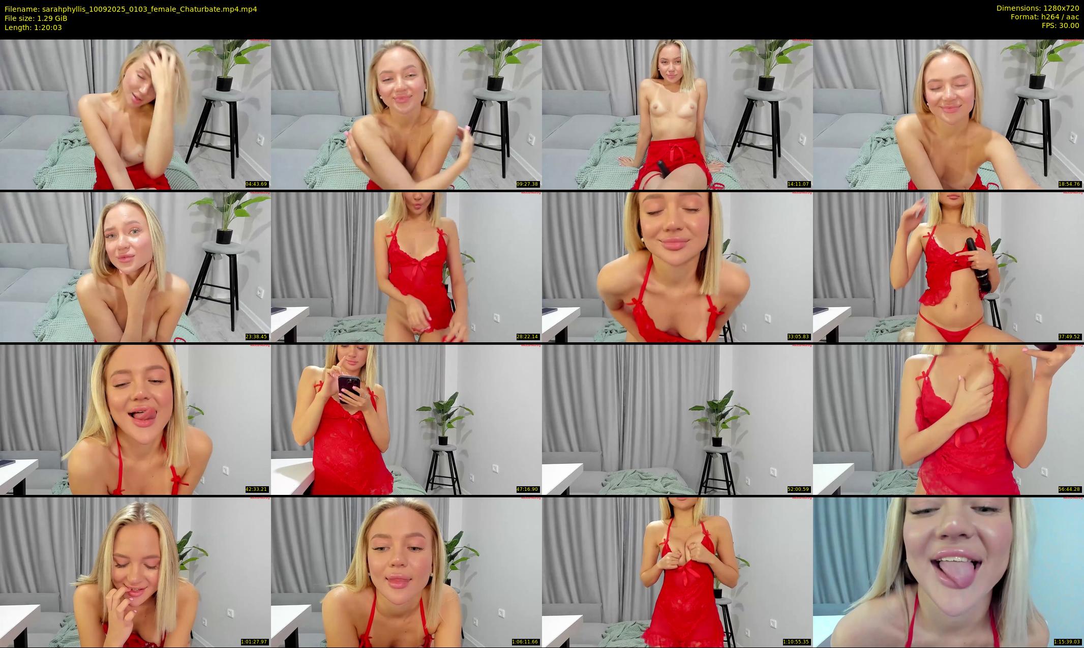 sarahphyllis — 81 minute Chaturbate female cam show recording, 720p, Sep 10, 2025