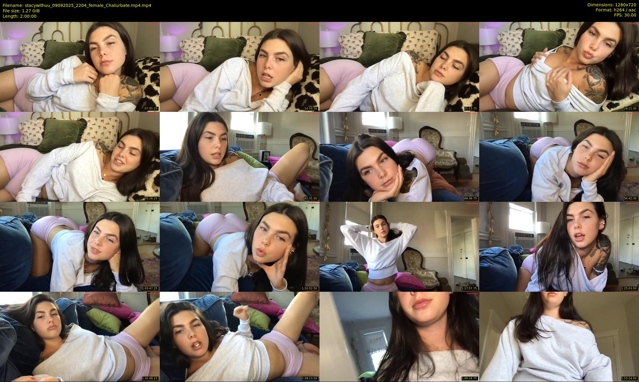 stacywithuu — 120 minute Chaturbate female cam show recording, 720p, Sep 9, 2025