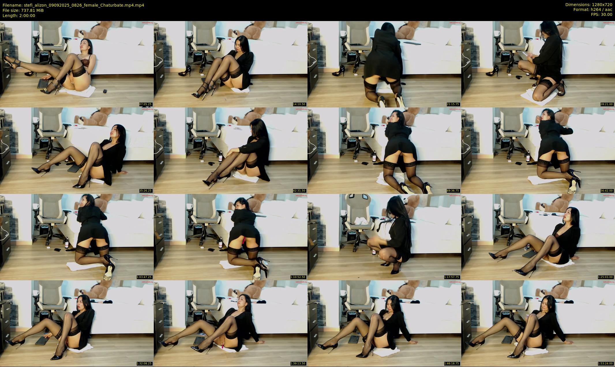 stefi_alizon — 120 minute Chaturbate female cam show recording, 720p, Sep 9, 2025